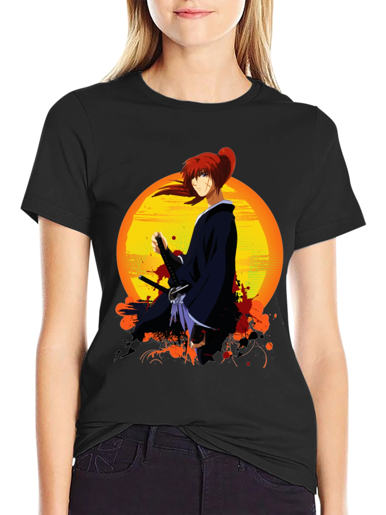 Anime Warrior T-Shirt