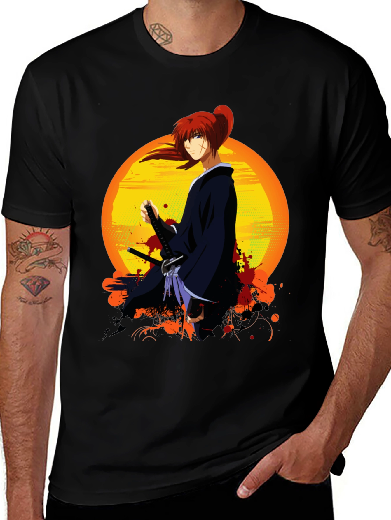 Anime Warrior T-Shirt