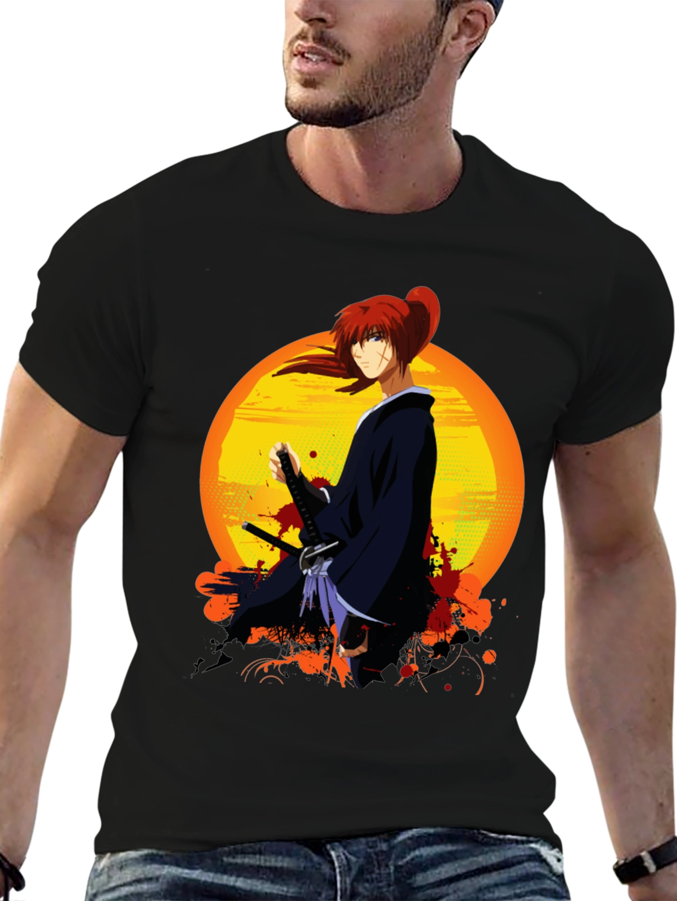 Anime Warrior T-Shirt