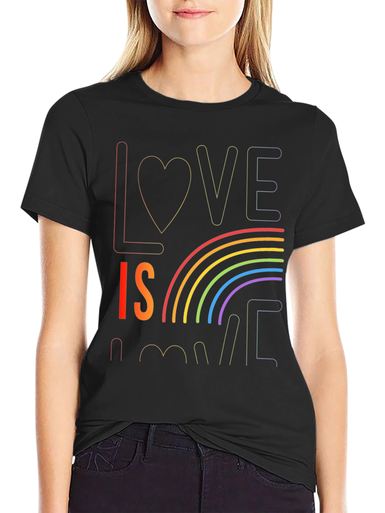 Love is Love Rainbow Pride T-Shirt