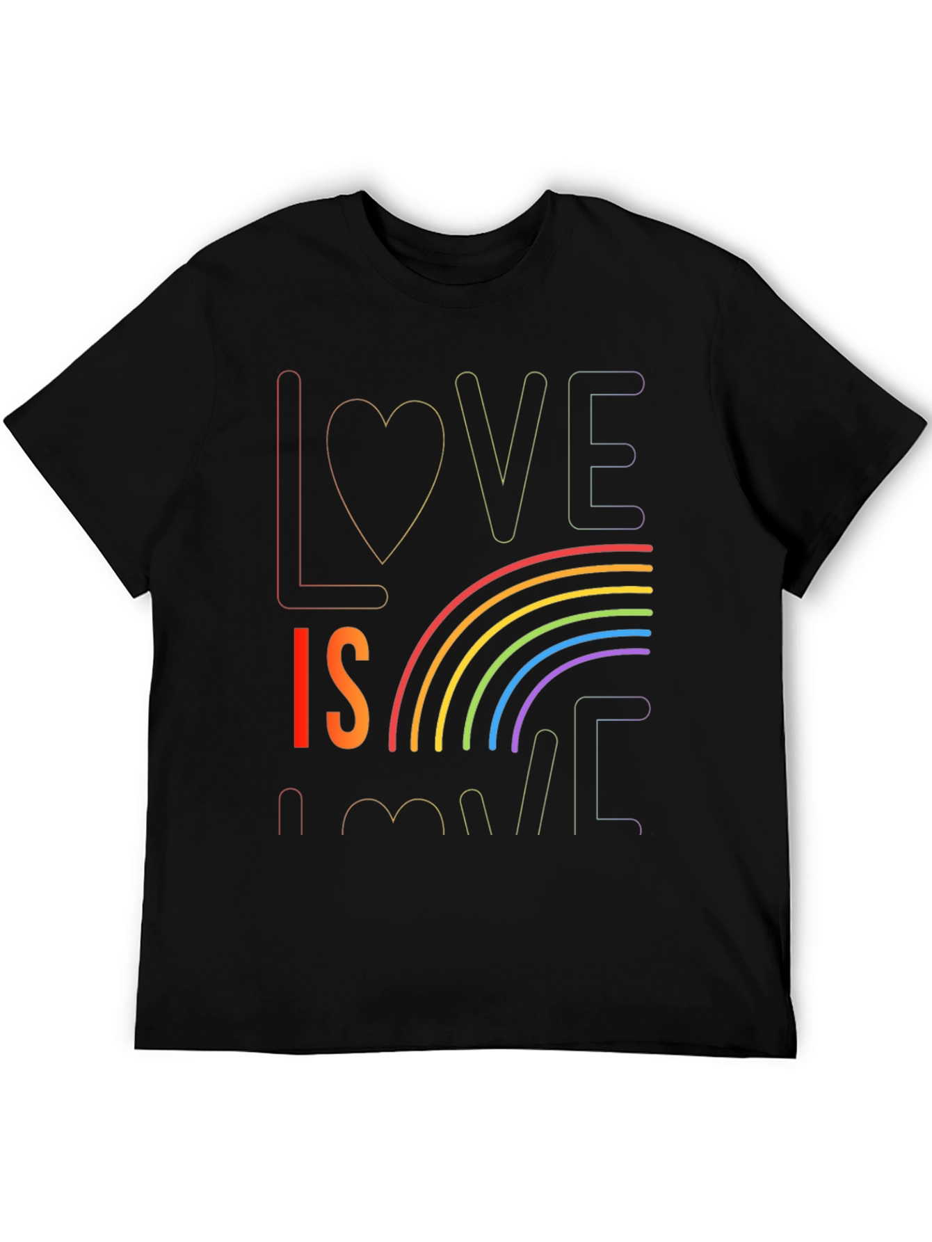 Love is Love Rainbow Pride T-Shirt
