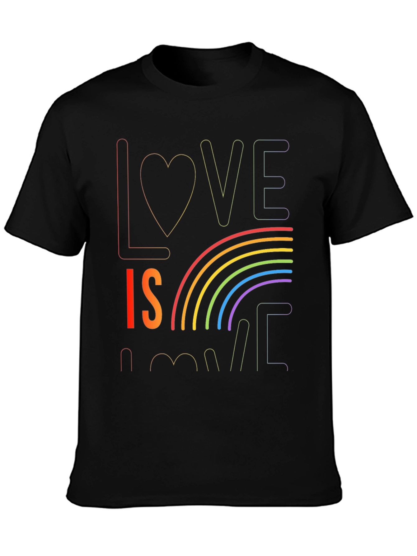 Love is Love Rainbow Pride T-Shirt