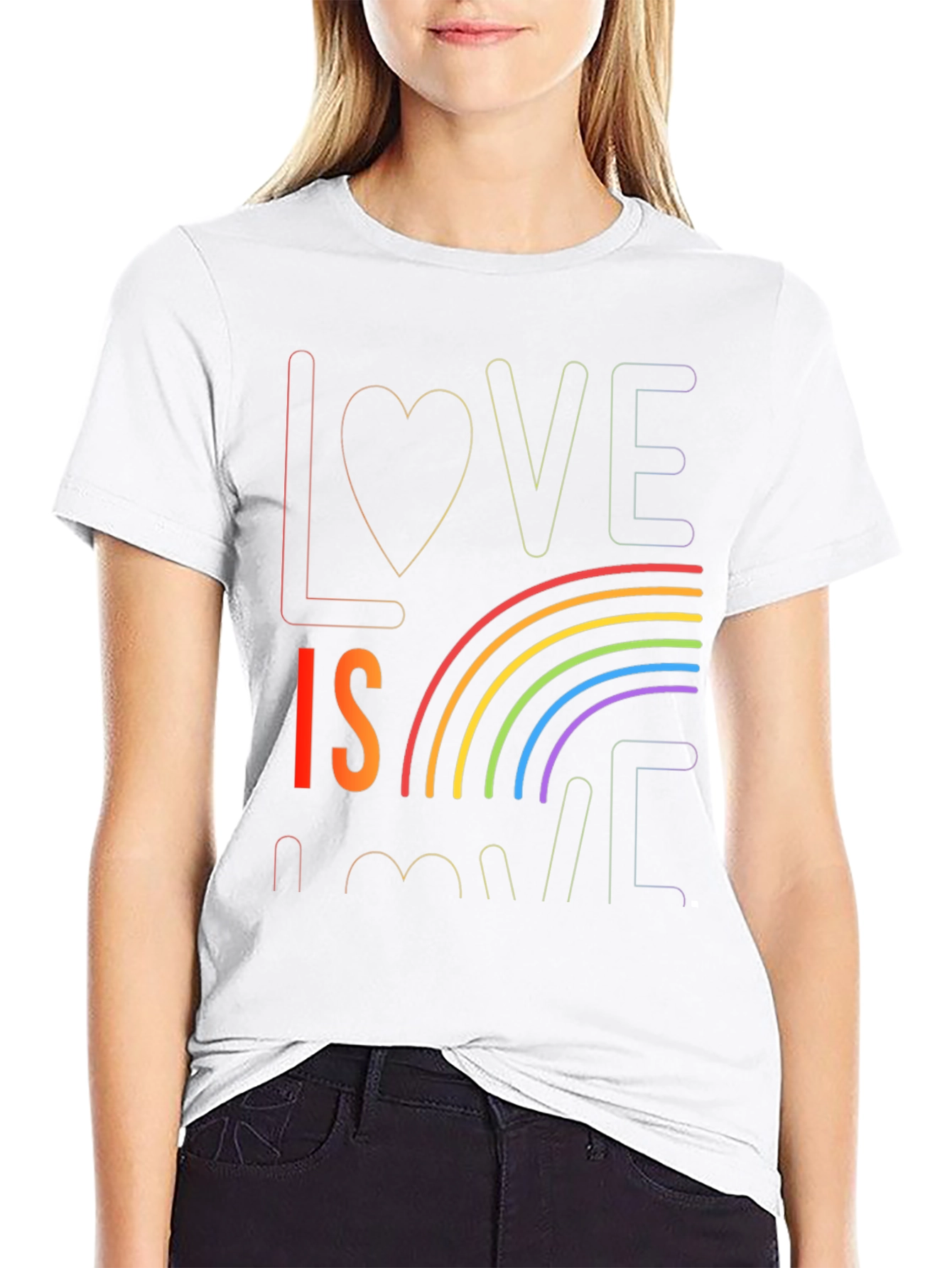 Love is Love Rainbow Pride T-Shirt