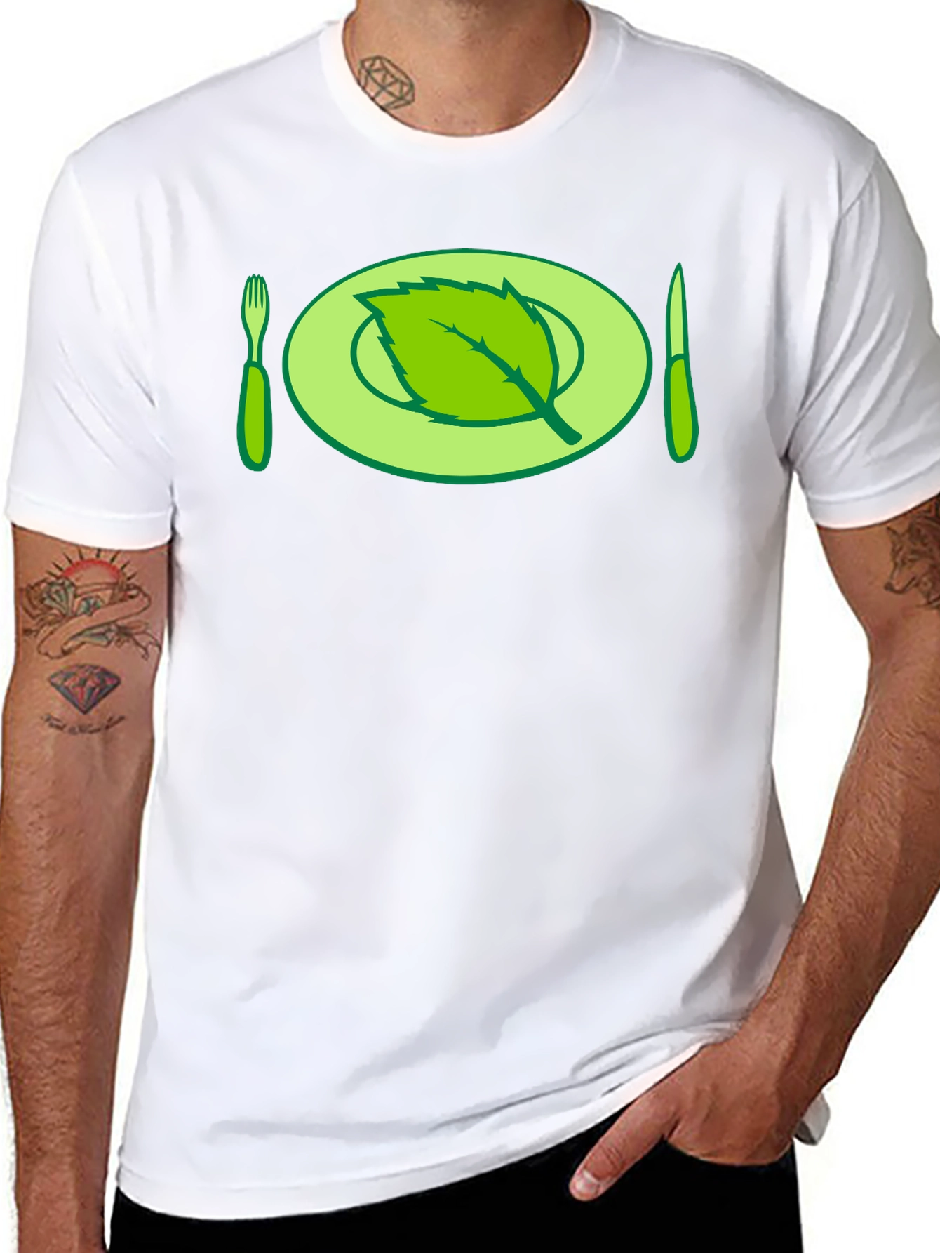 Vegan Plate Graphic Tee
