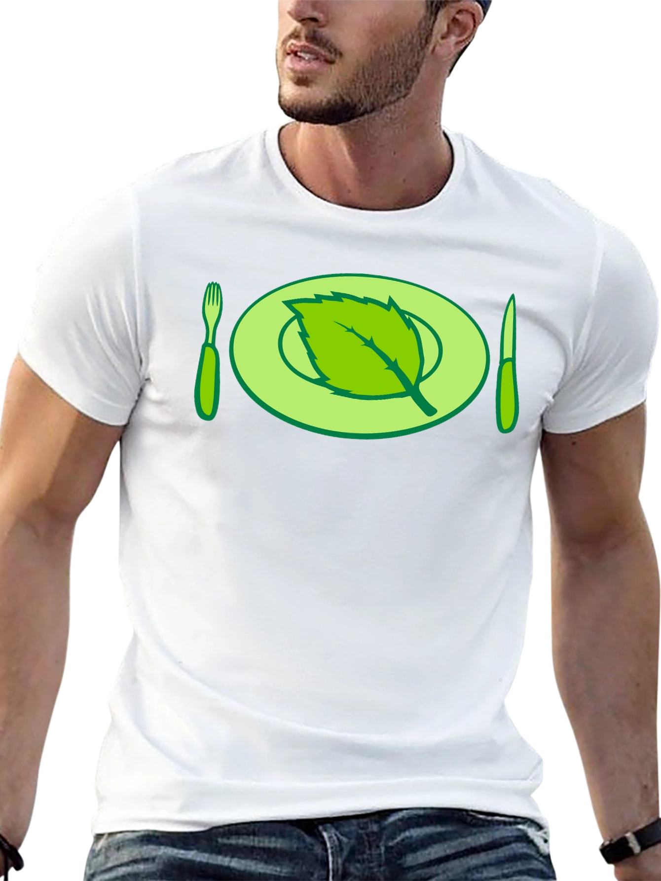 Vegan Plate Graphic Tee