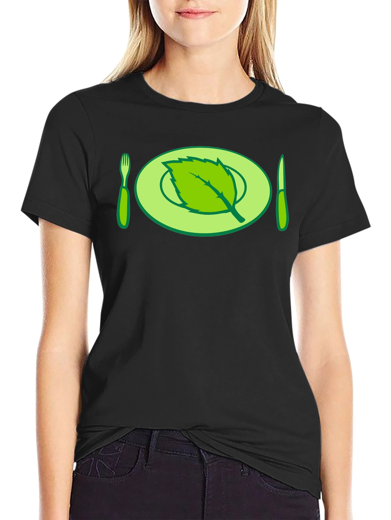 Vegan Plate Graphic Tee