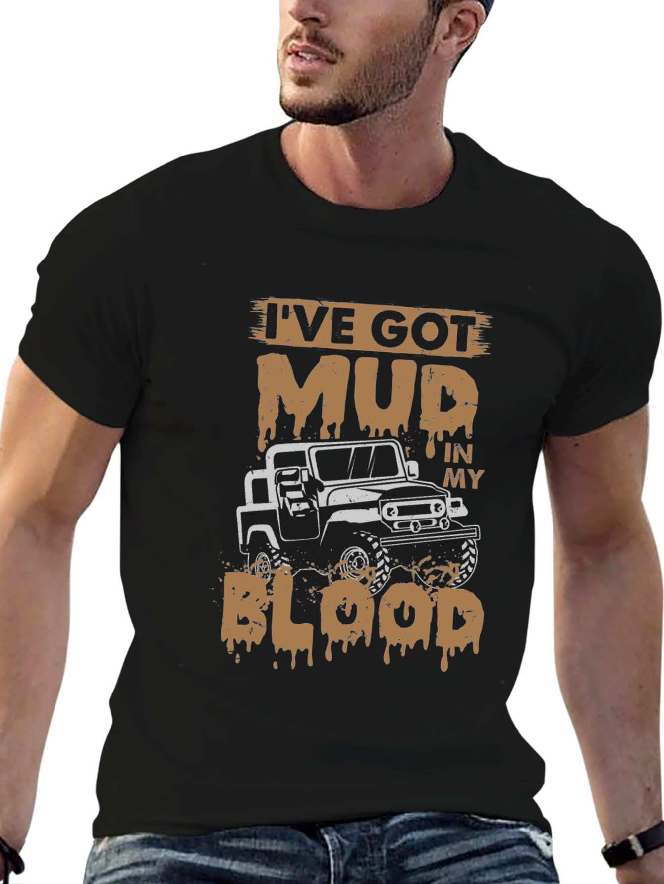 Mud In My Blood Off-Roading T-Shirt