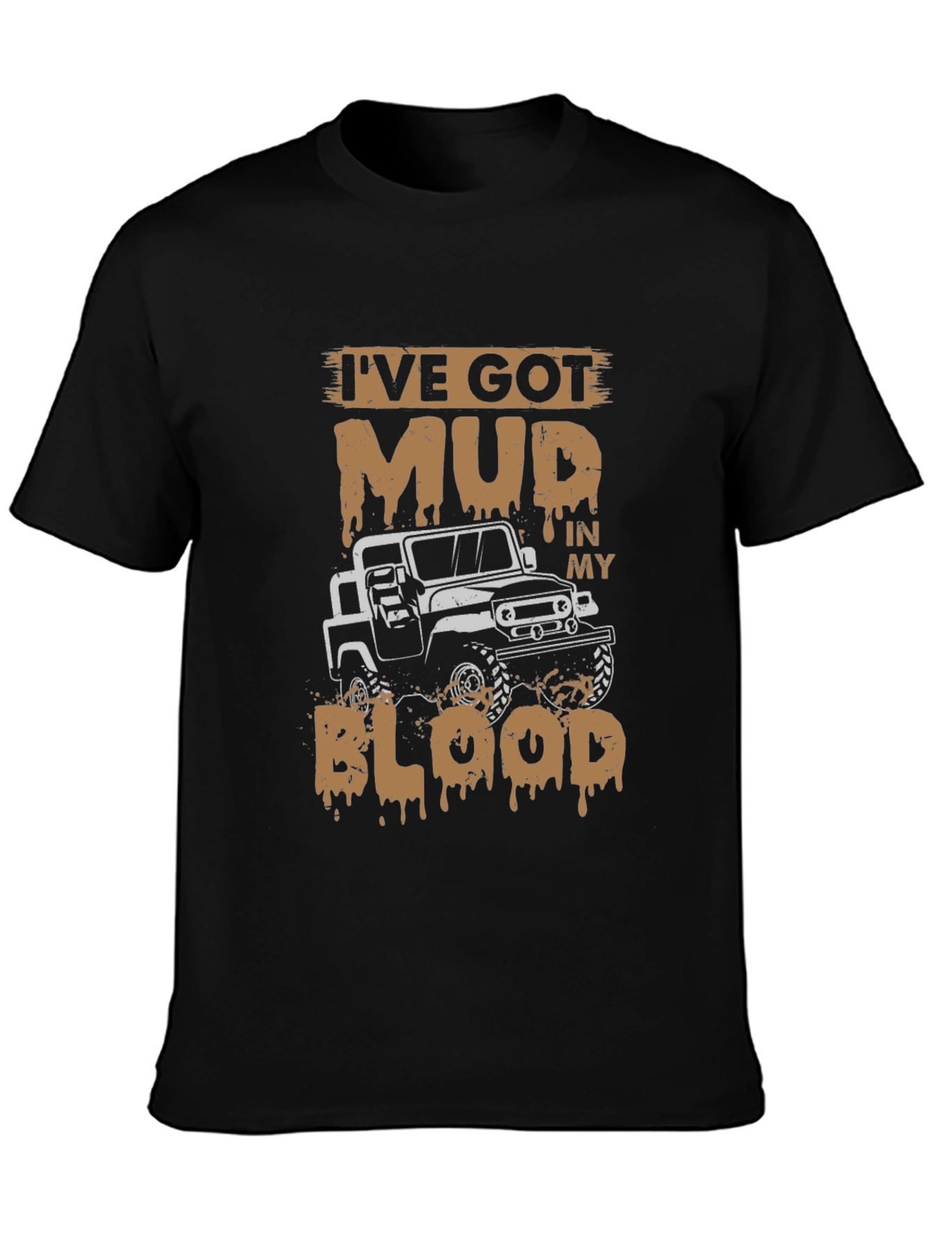 Mud In My Blood Off-Roading T-Shirt