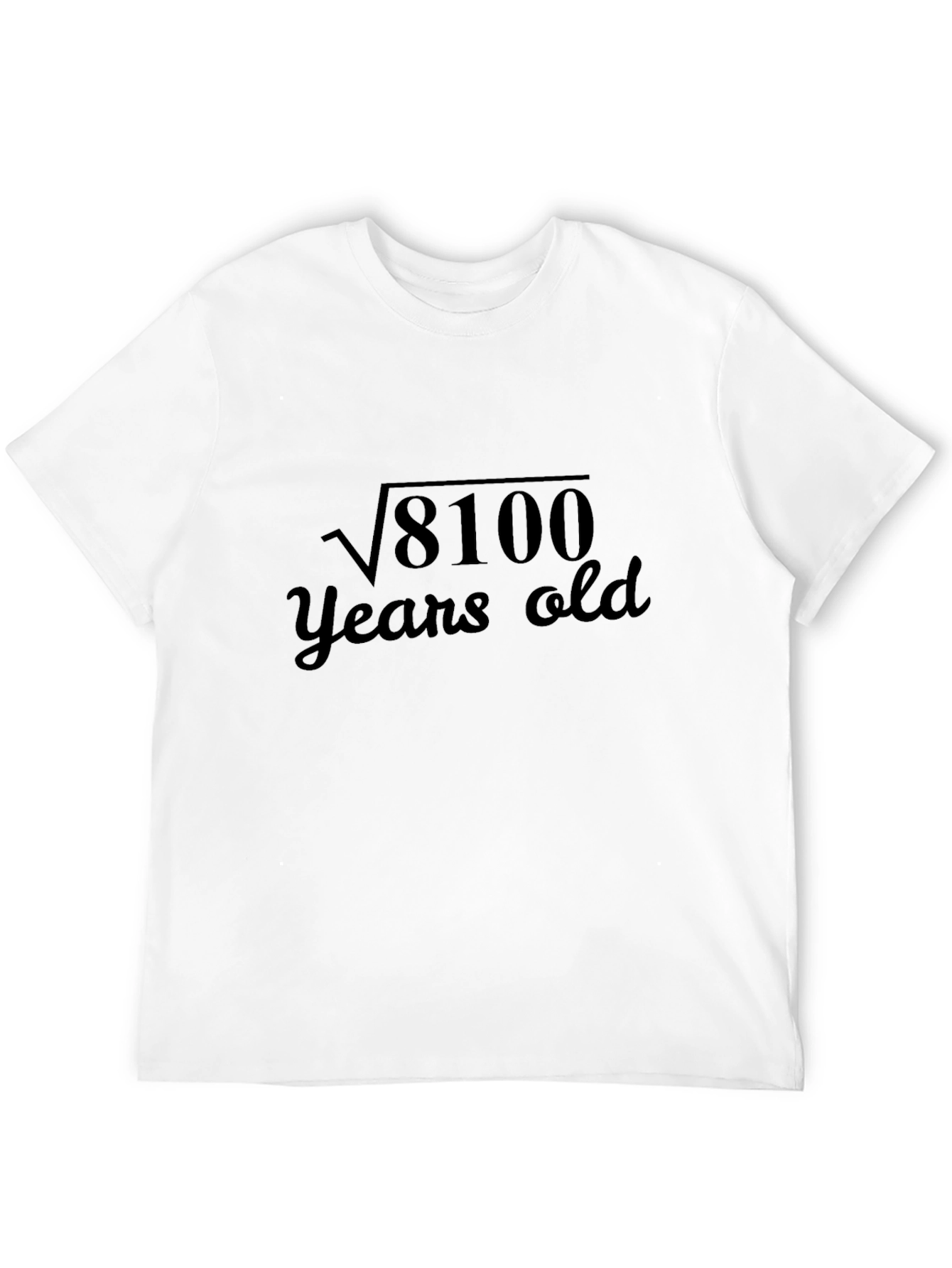 Funny Math 90 Years Old T-Shirt