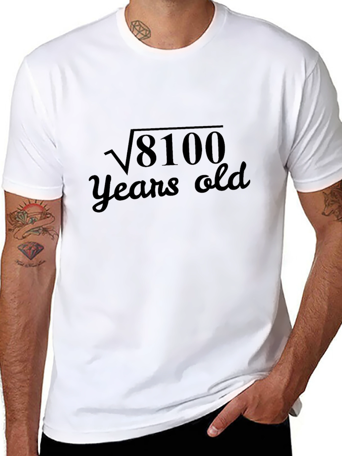 Funny Math 90 Years Old T-Shirt