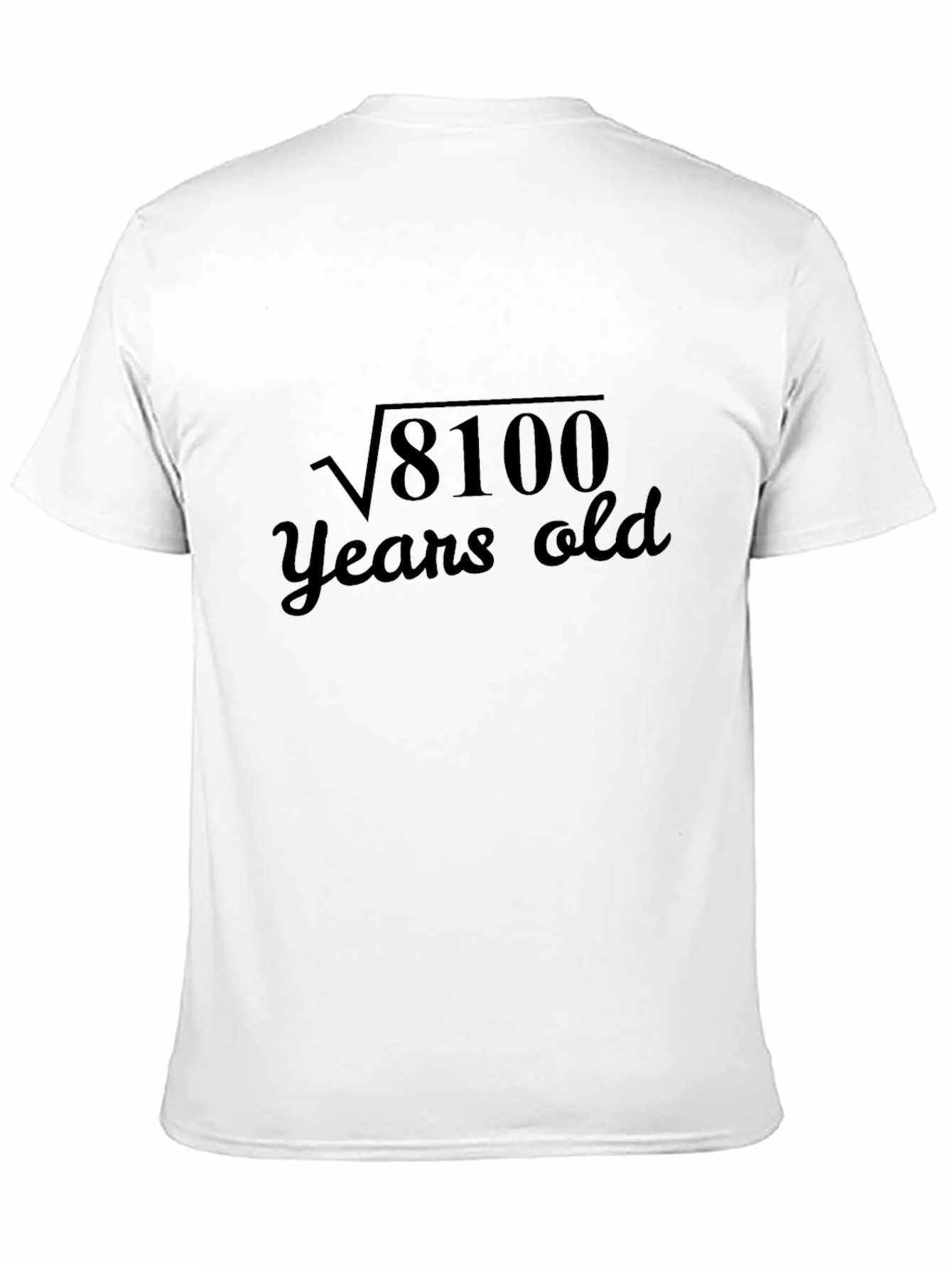 Funny Math 90 Years Old T-Shirt