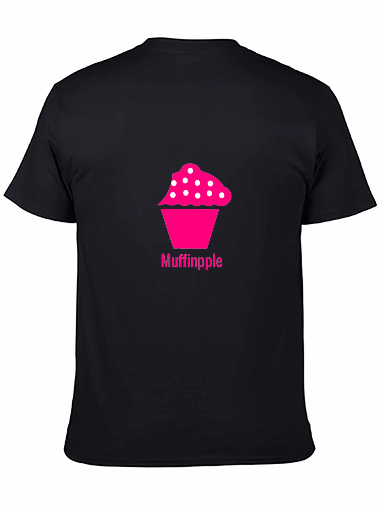 Muffinpple Graphic Tee - Pink Cupcake Design