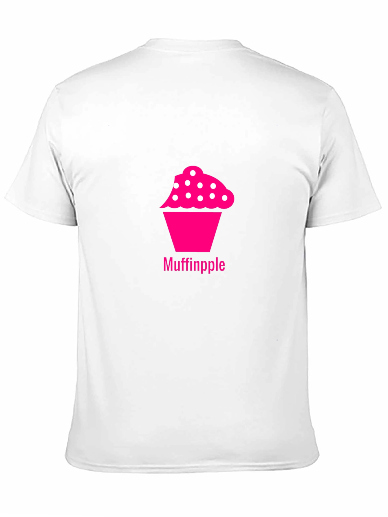 Muffinpple Graphic Tee - Pink Cupcake Design