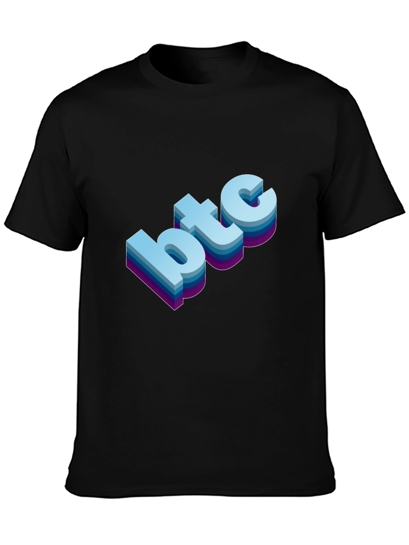 Retro BTC T-Shirt - Bitcoin Cryptocurrency Tee