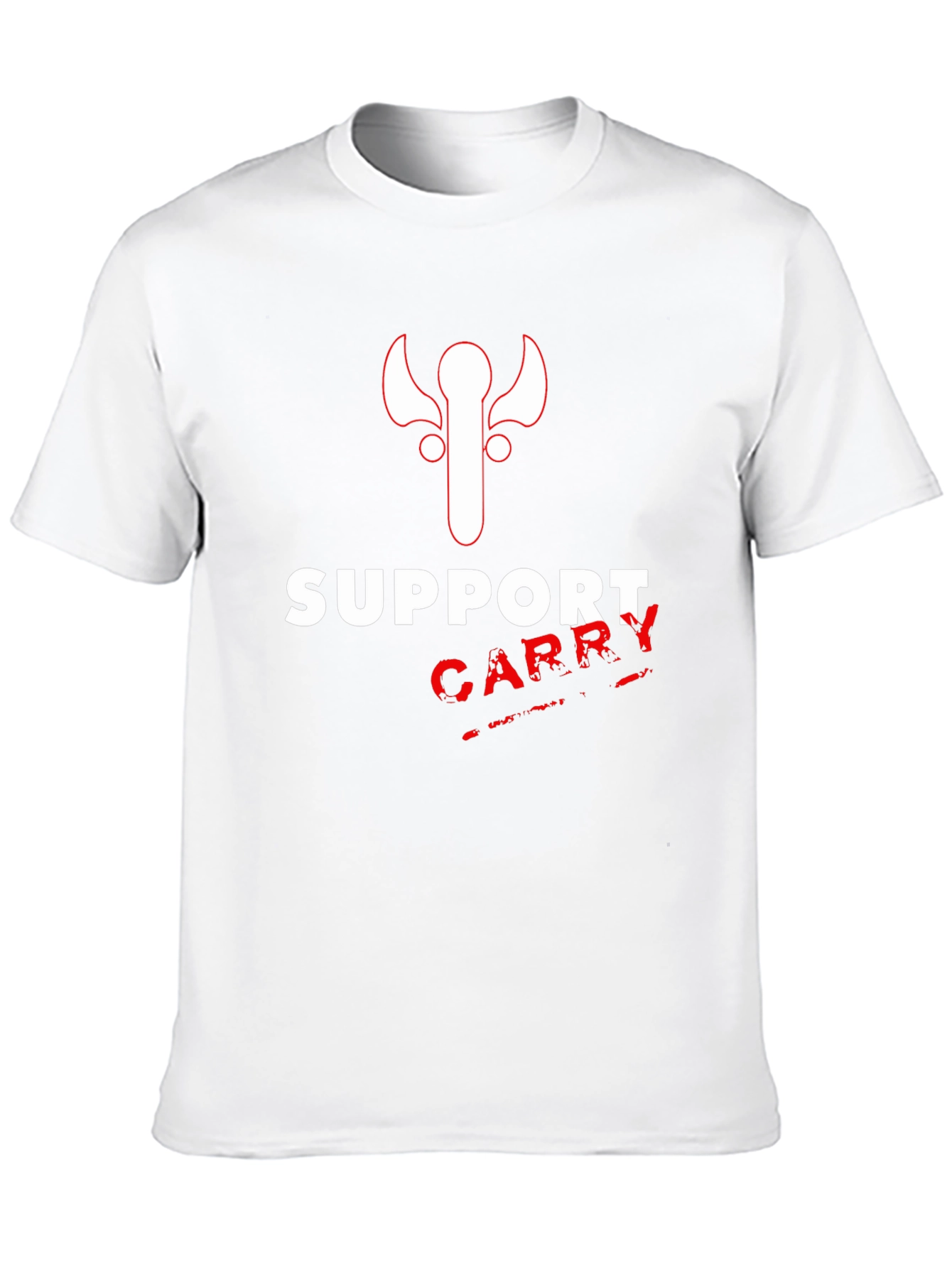 Dota 2 Support Carry T-Shirt - Black