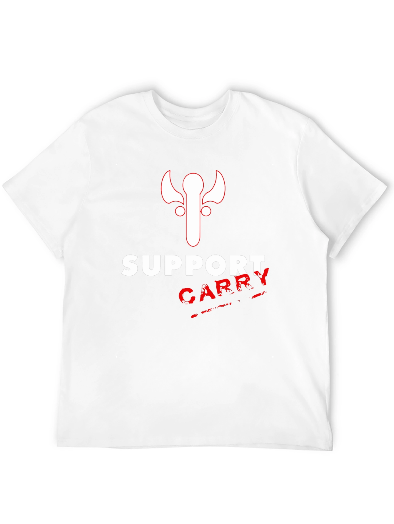 Dota 2 Support Carry T-Shirt - Black