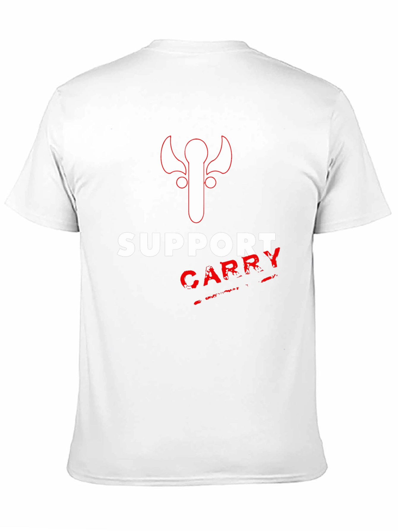Dota 2 Support Carry T-Shirt - Black