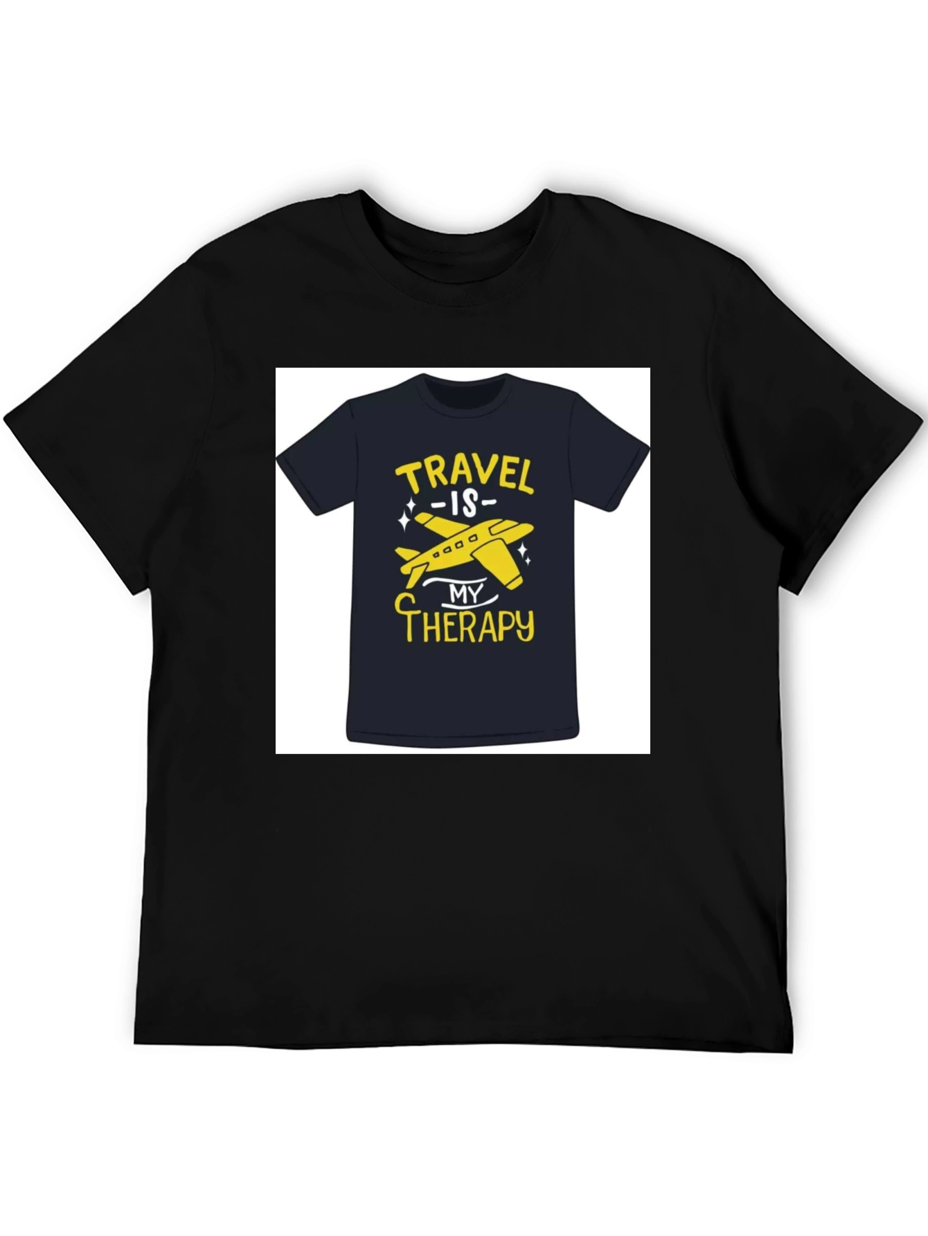 Travel Is My Therapy T-Shirt