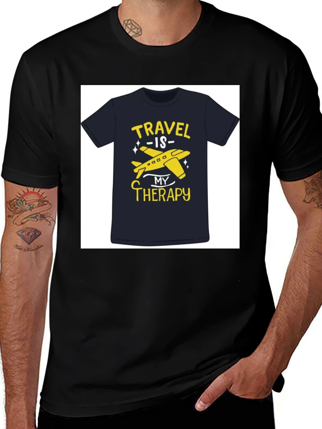 Travel Is My Therapy T-Shirt