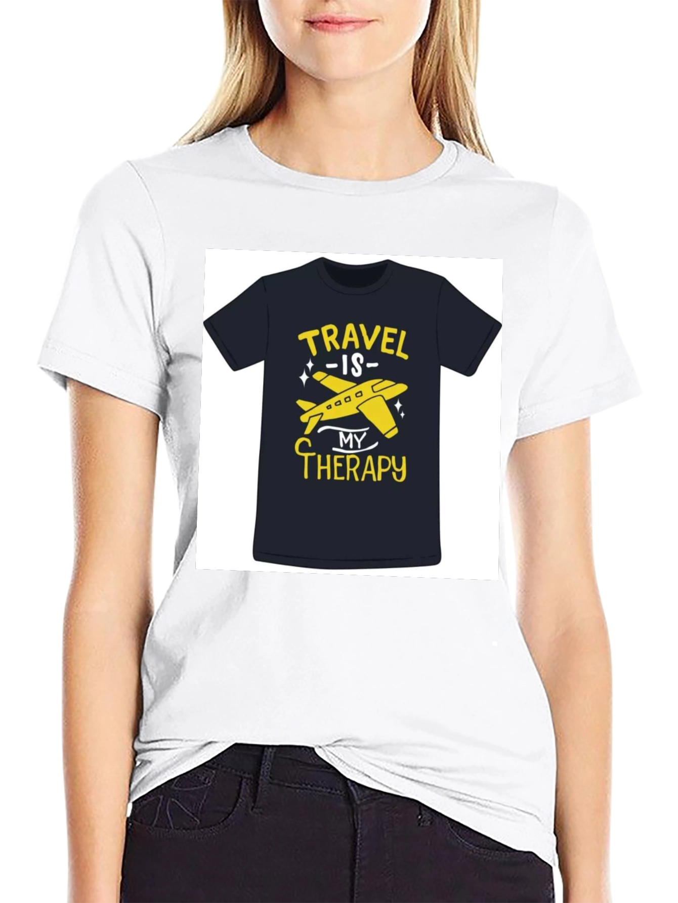 Travel Is My Therapy T-Shirt