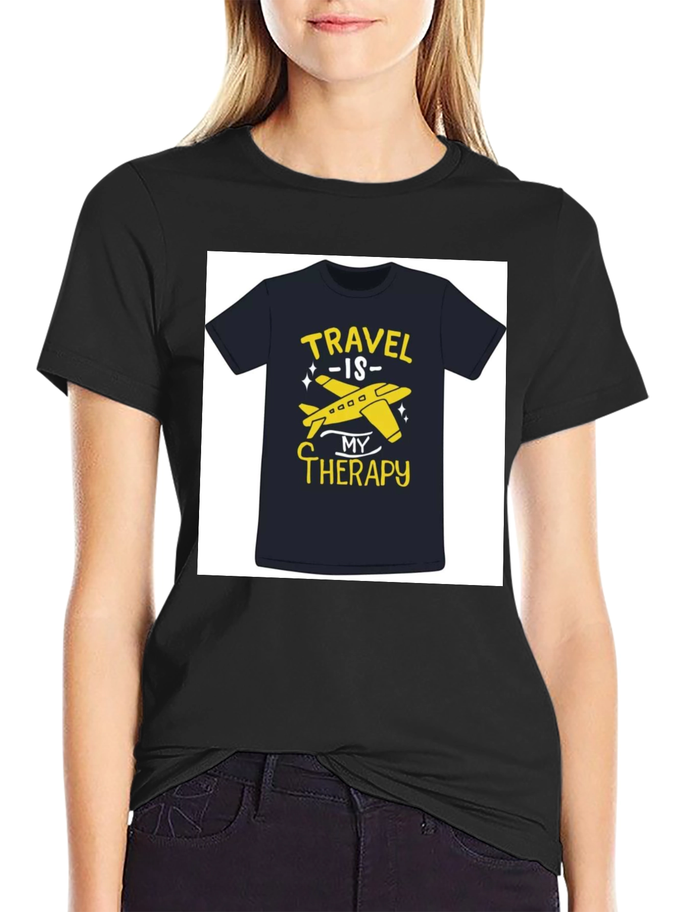 Travel Is My Therapy T-Shirt