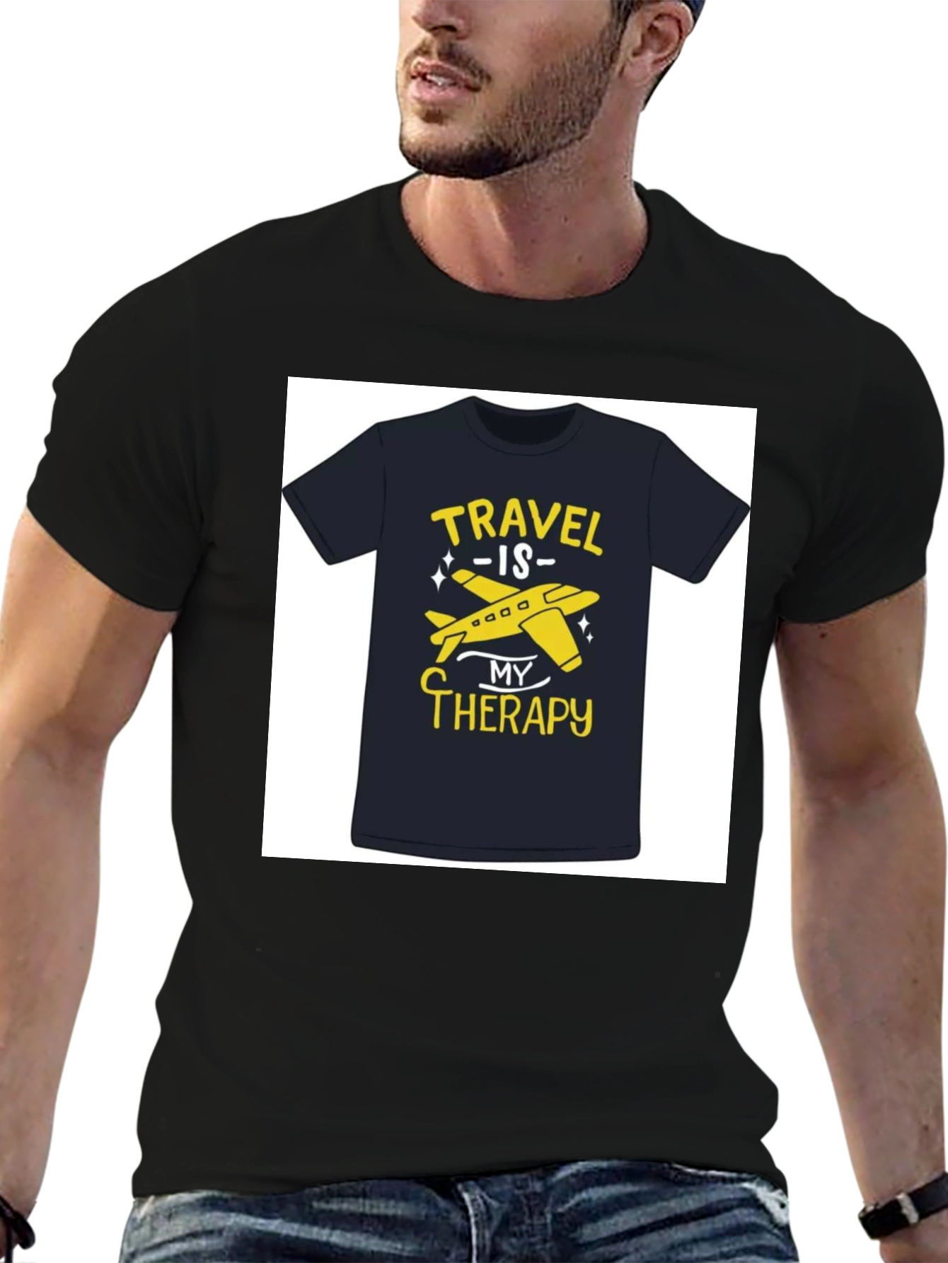 Travel Is My Therapy T-Shirt