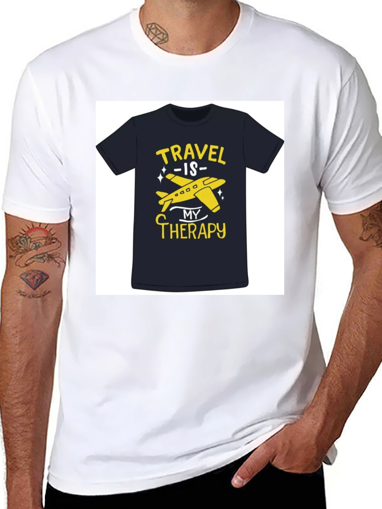 Travel Is My Therapy T-Shirt