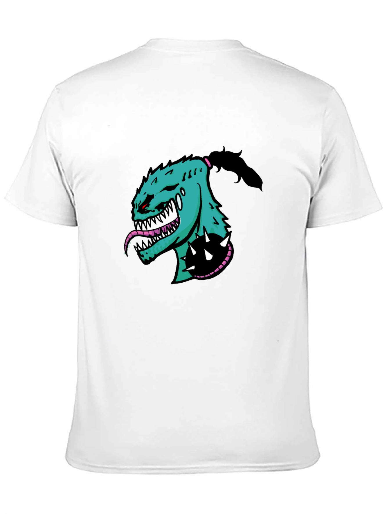 Monster Graphic T-Shirt - Bold Black Tee