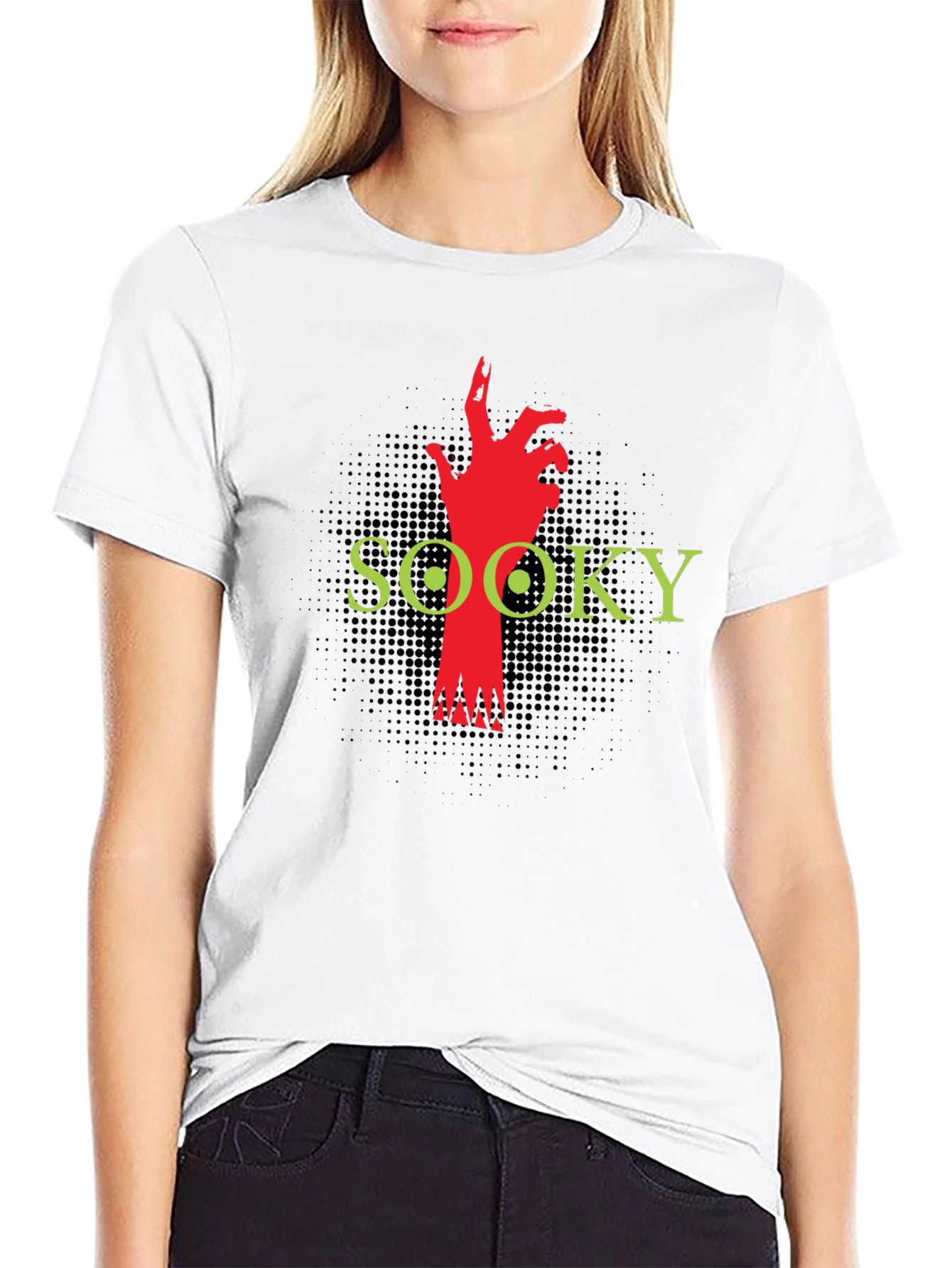 Spooky Zombie Hand Graphic Tee