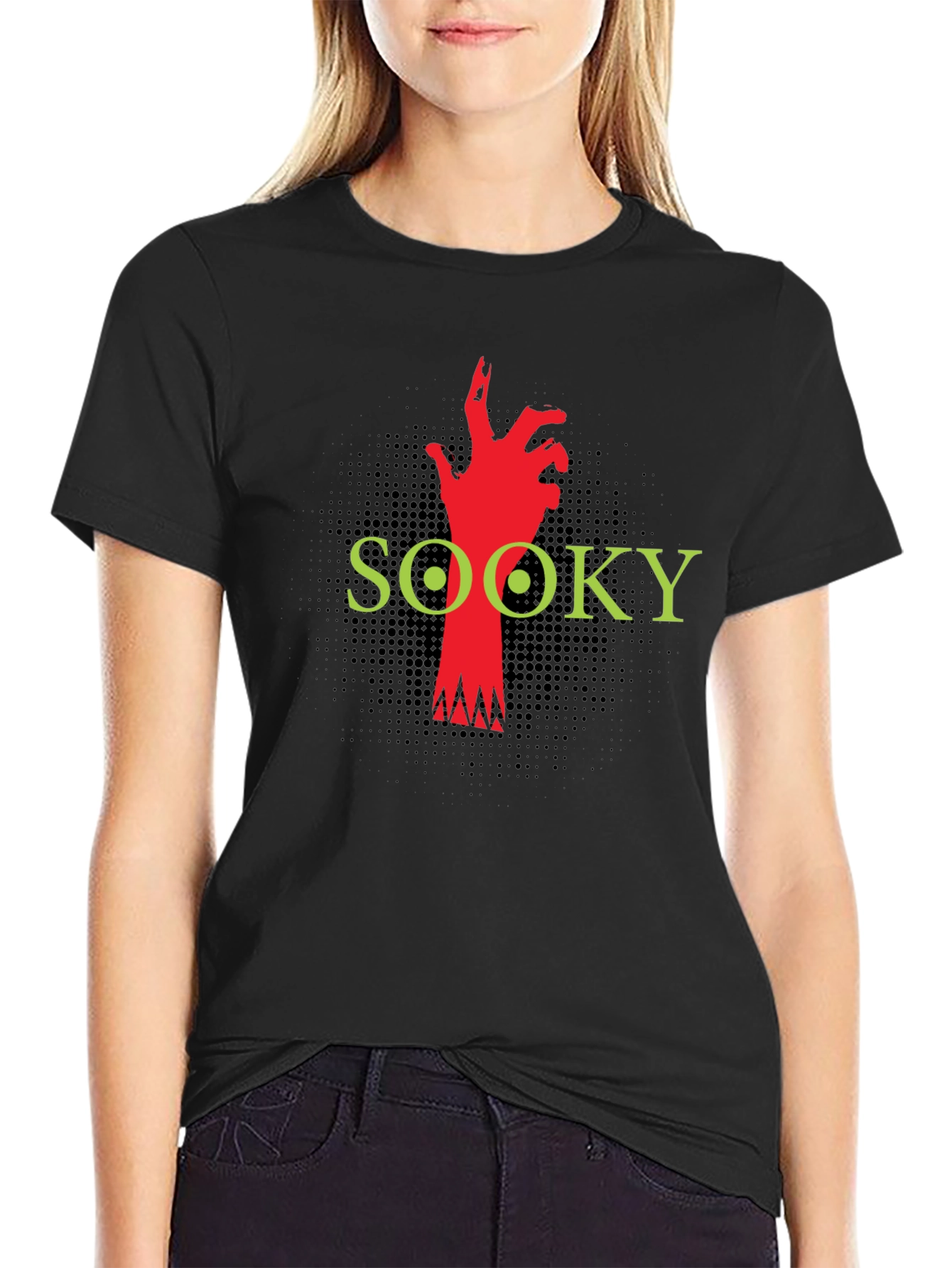 Spooky Zombie Hand Graphic Tee