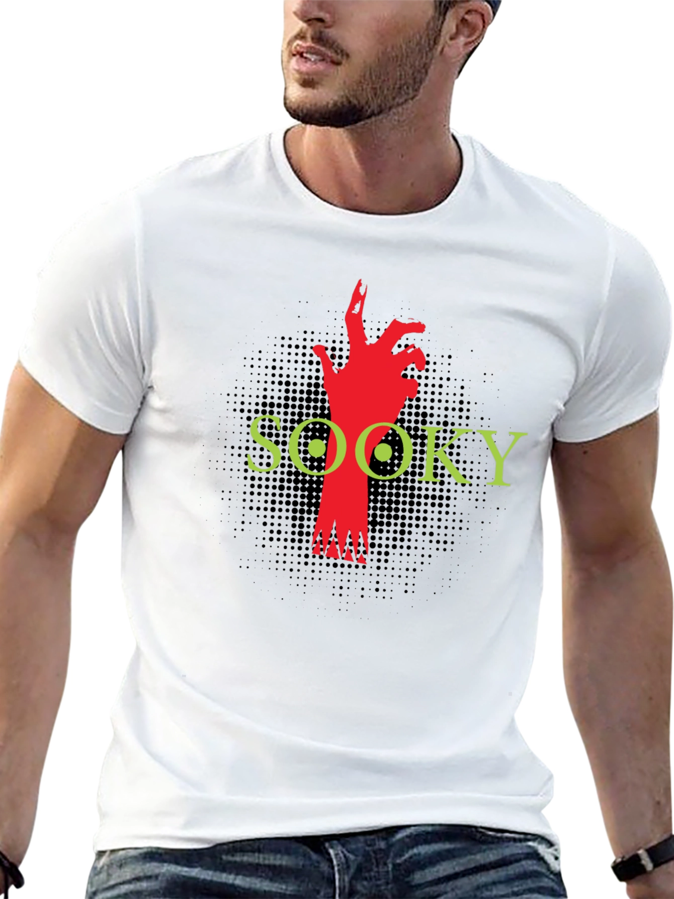 Spooky Zombie Hand Graphic Tee