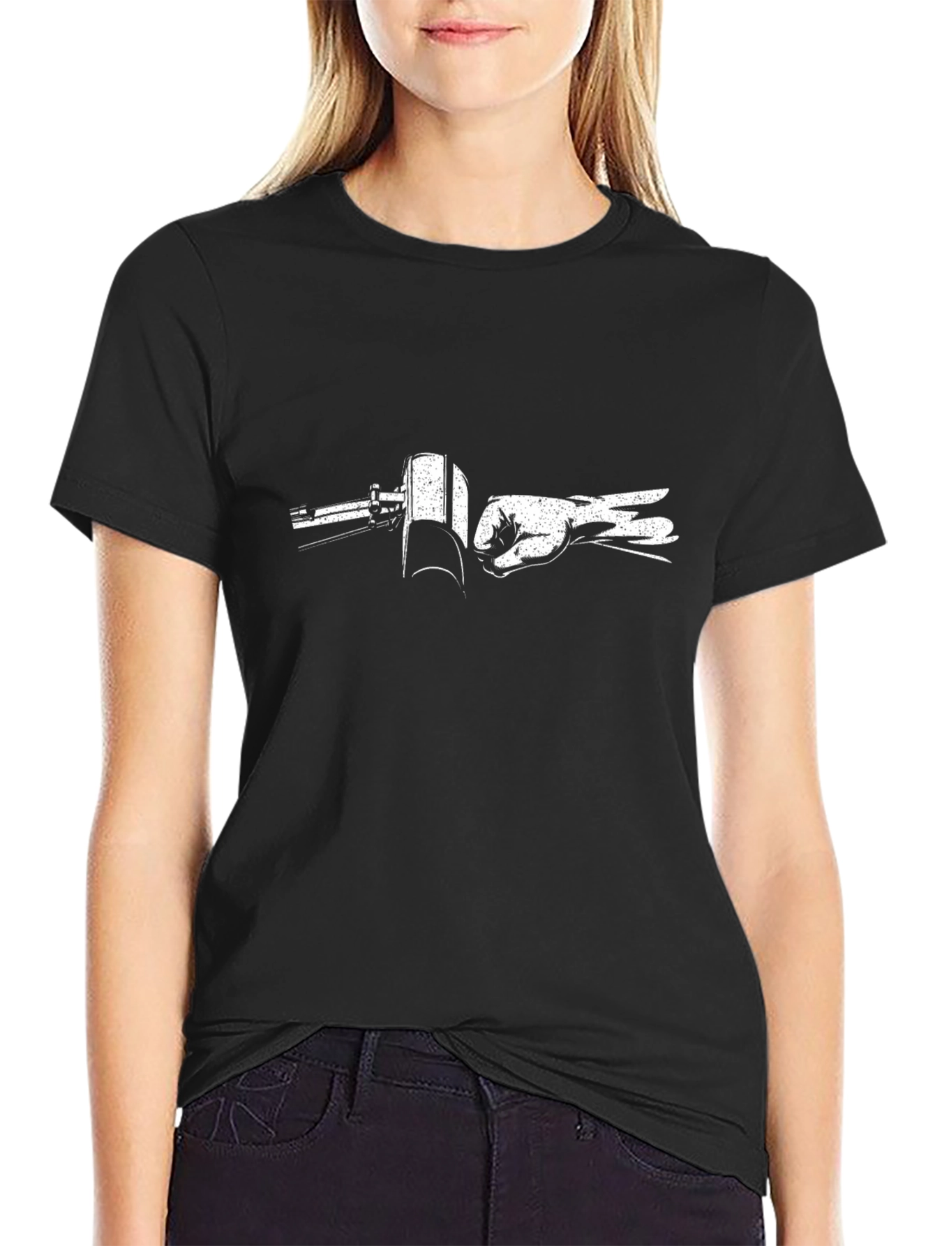 Hammer Fist Graphic Tee - Mens Black T-Shirt