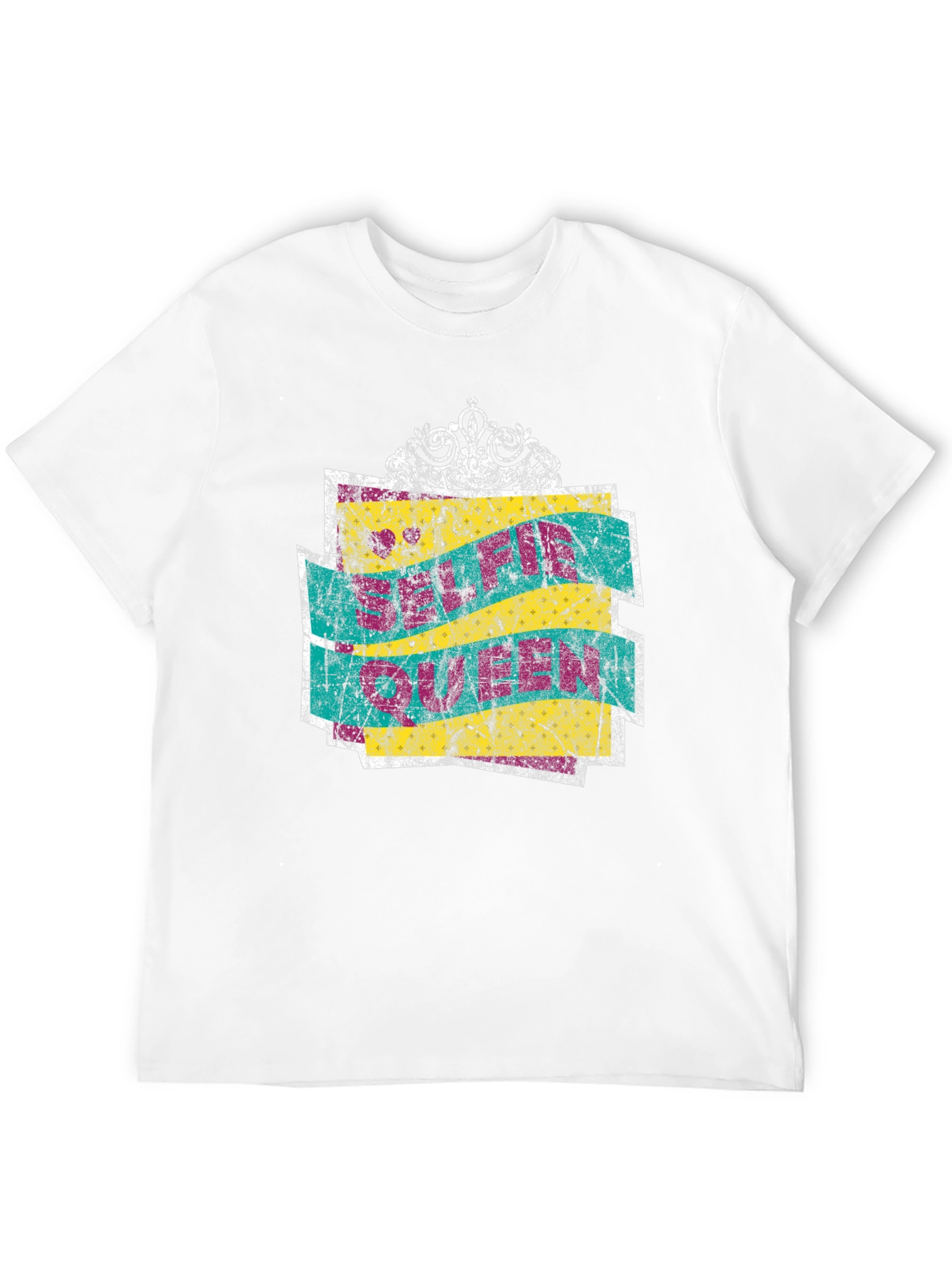 Selfie Queen Crown Graphic T-Shirt