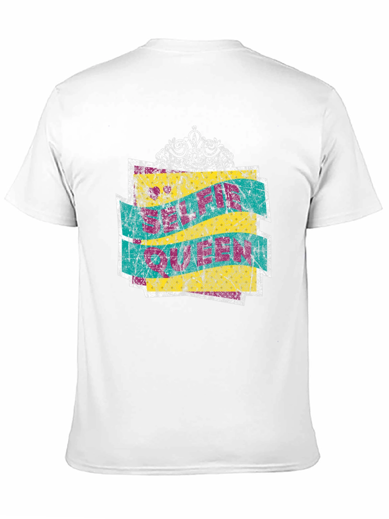 Selfie Queen Crown Graphic T-Shirt