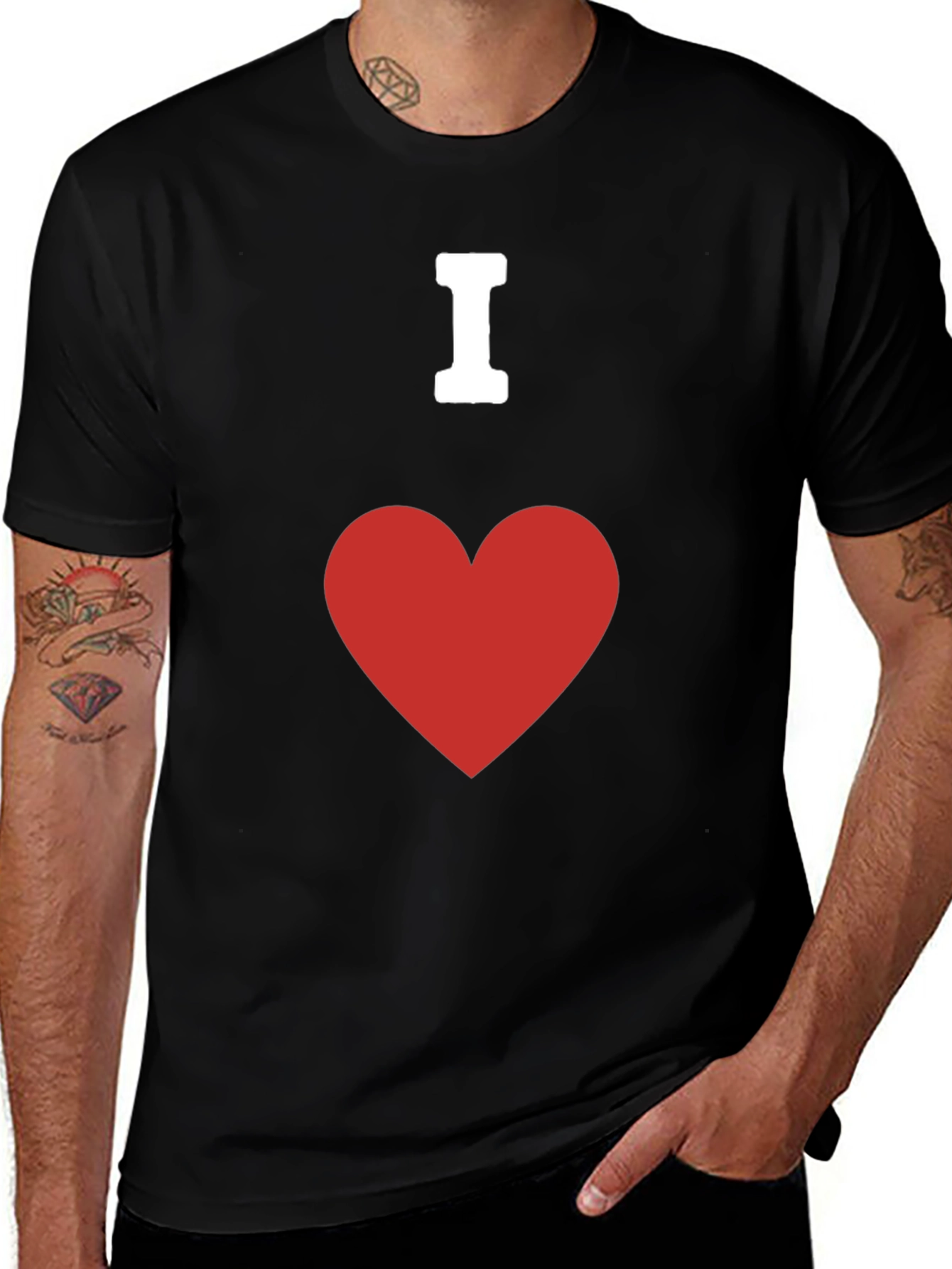 I Heart Graphic Tee - Classic Cotton Comfort