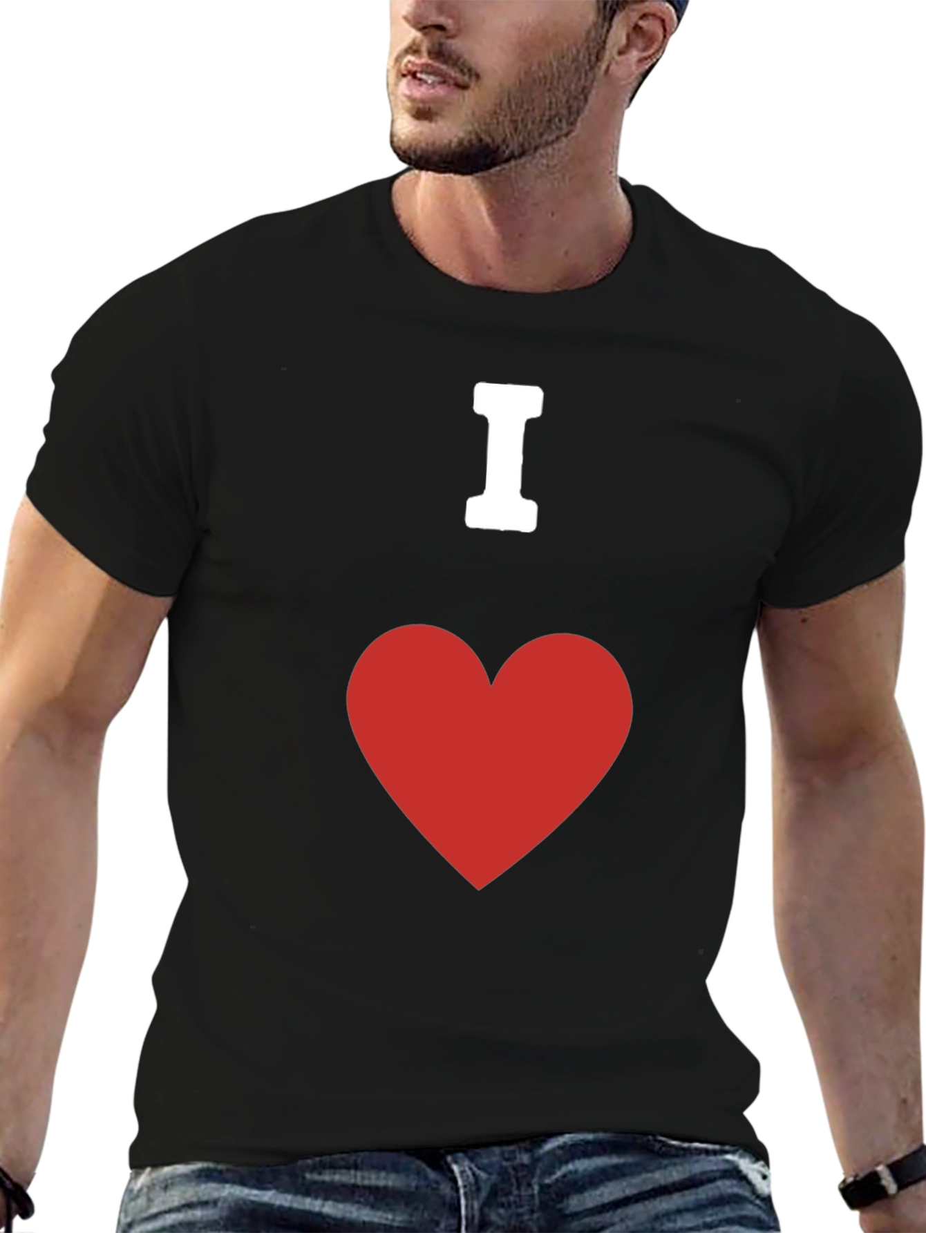 I Heart Graphic Tee - Classic Cotton Comfort