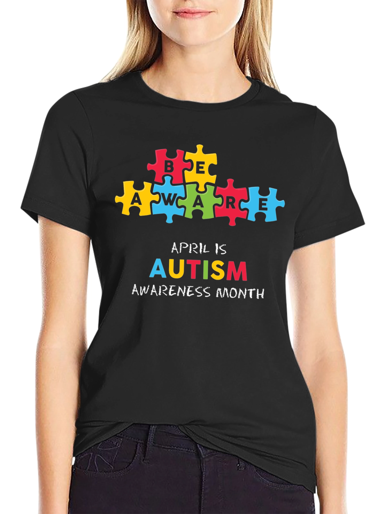 Autism Awareness Puzzle T-Shirt