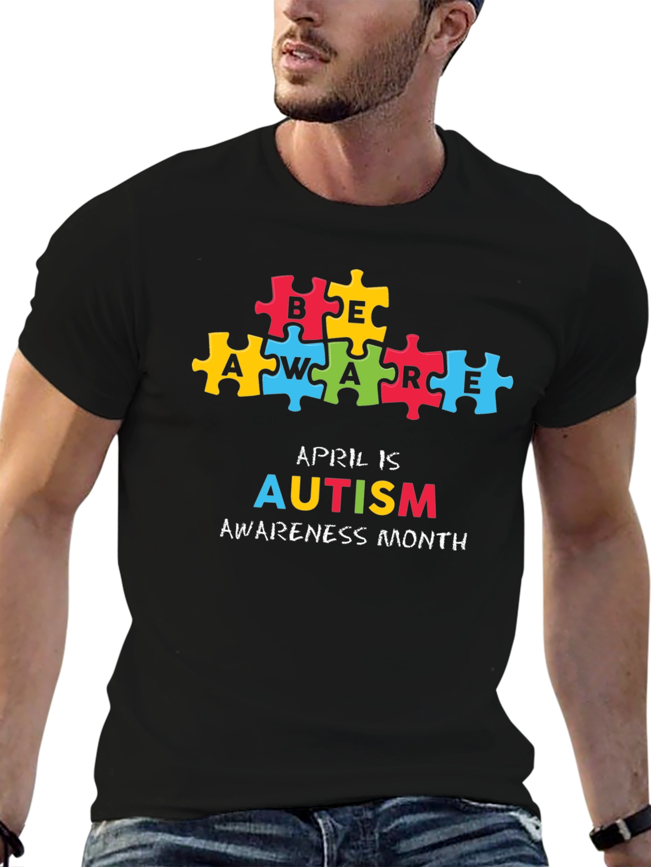 Autism Awareness Puzzle T-Shirt