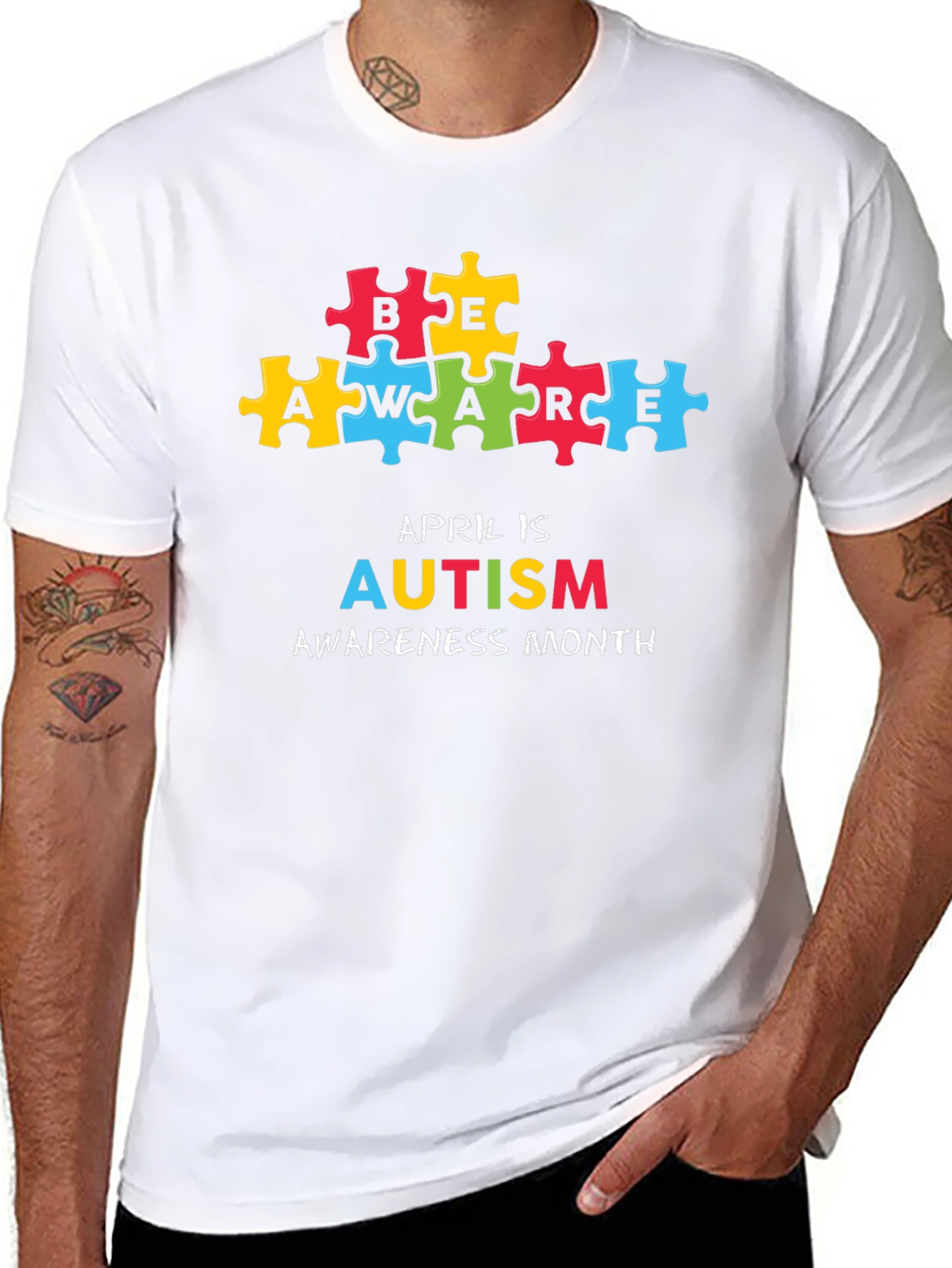 Autism Awareness Puzzle T-Shirt