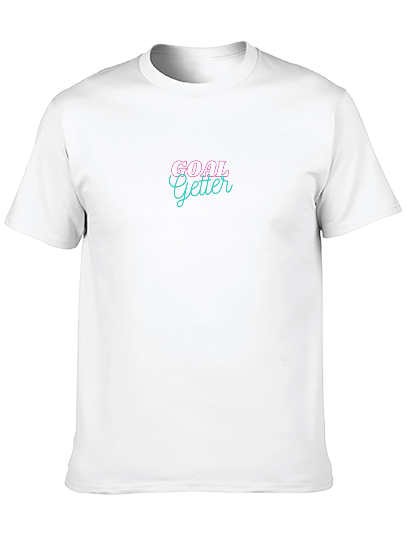 Goal Getter T-Shirt - Black Crew Neck