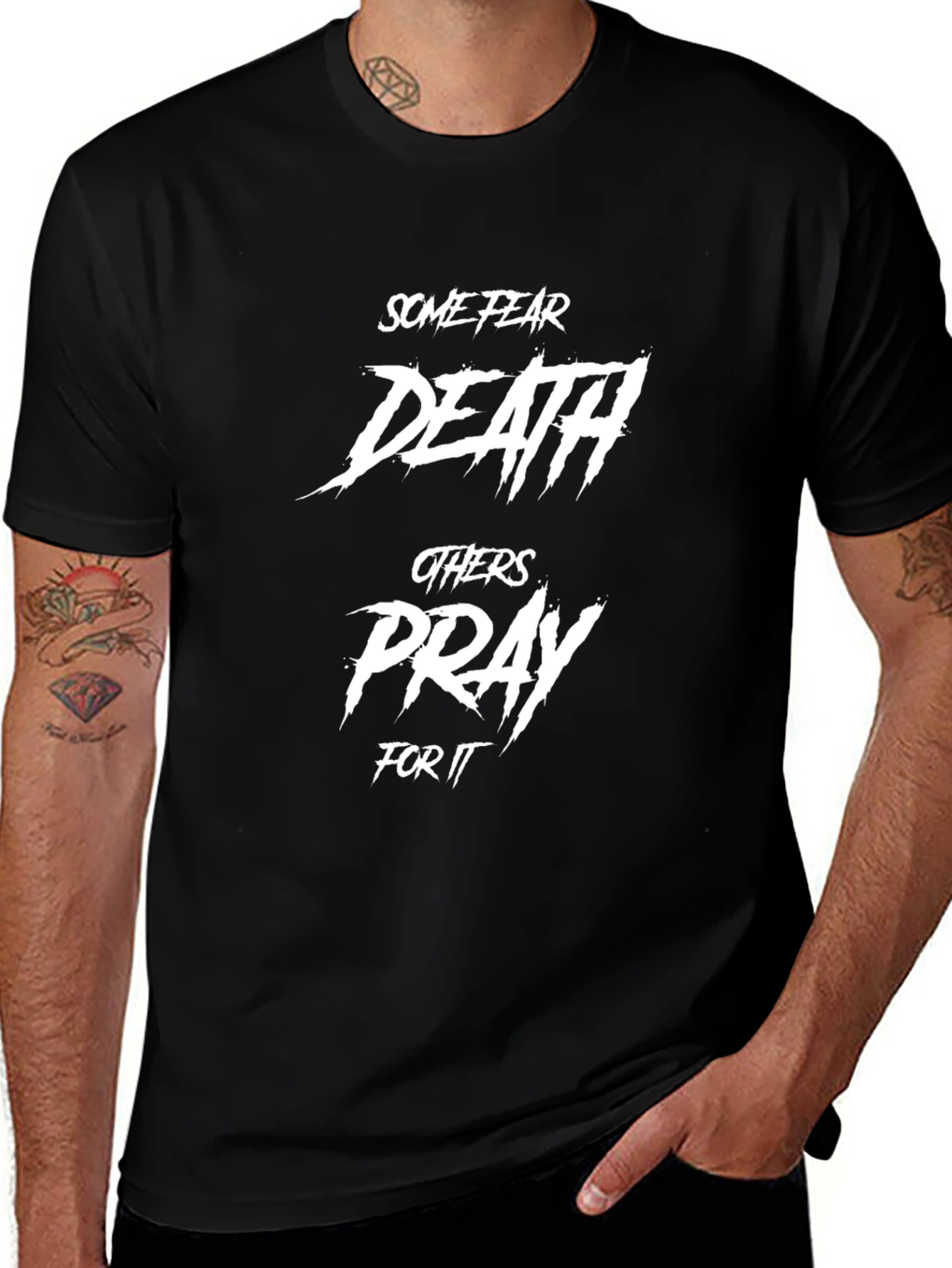 Some Fear Death Mens Graphic T-Shirt