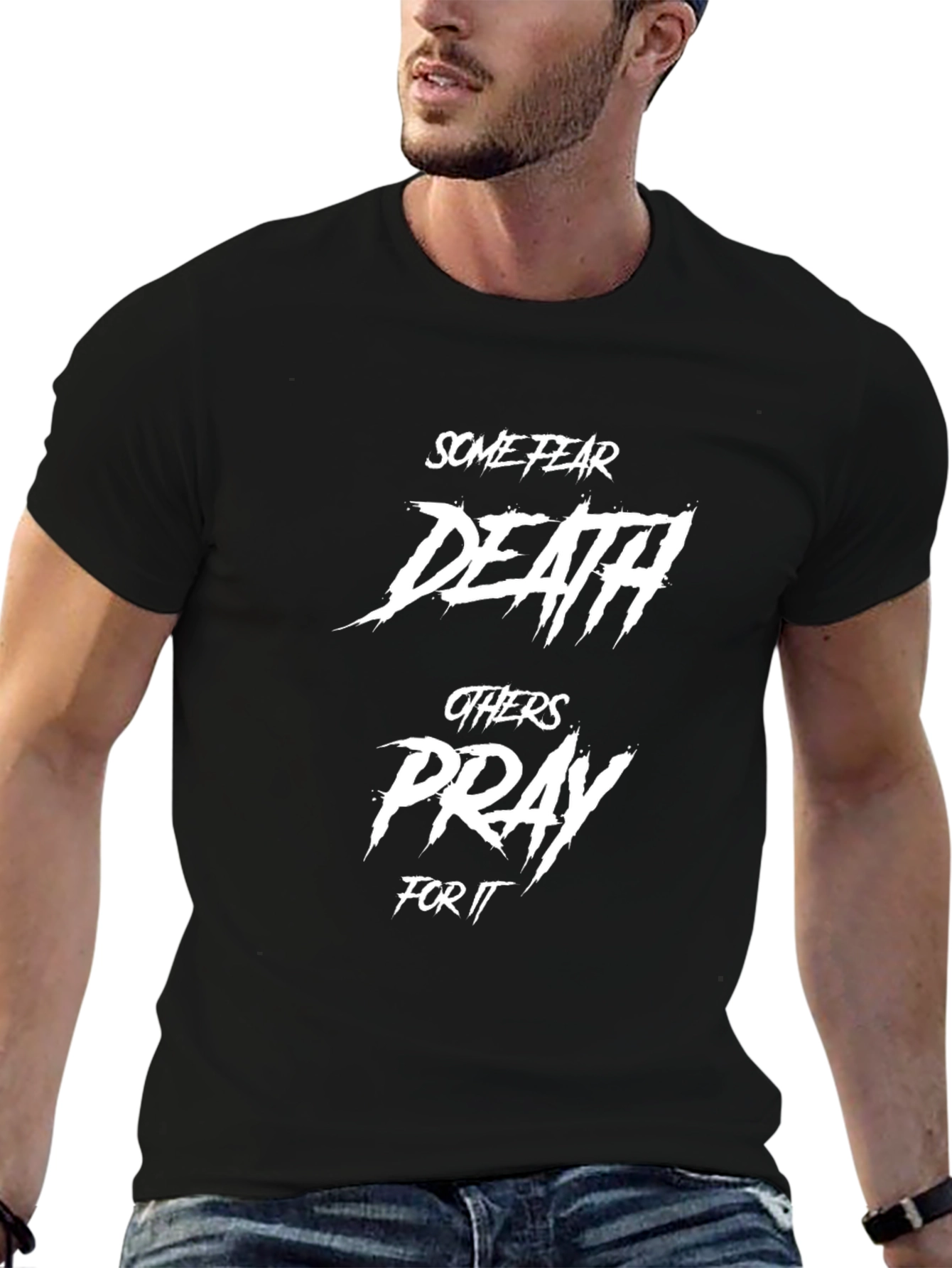 Some Fear Death Mens Graphic T-Shirt