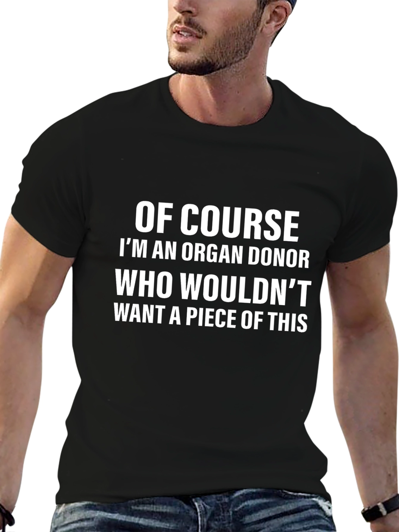 Funny Organ Donor Graphic T-Shirt