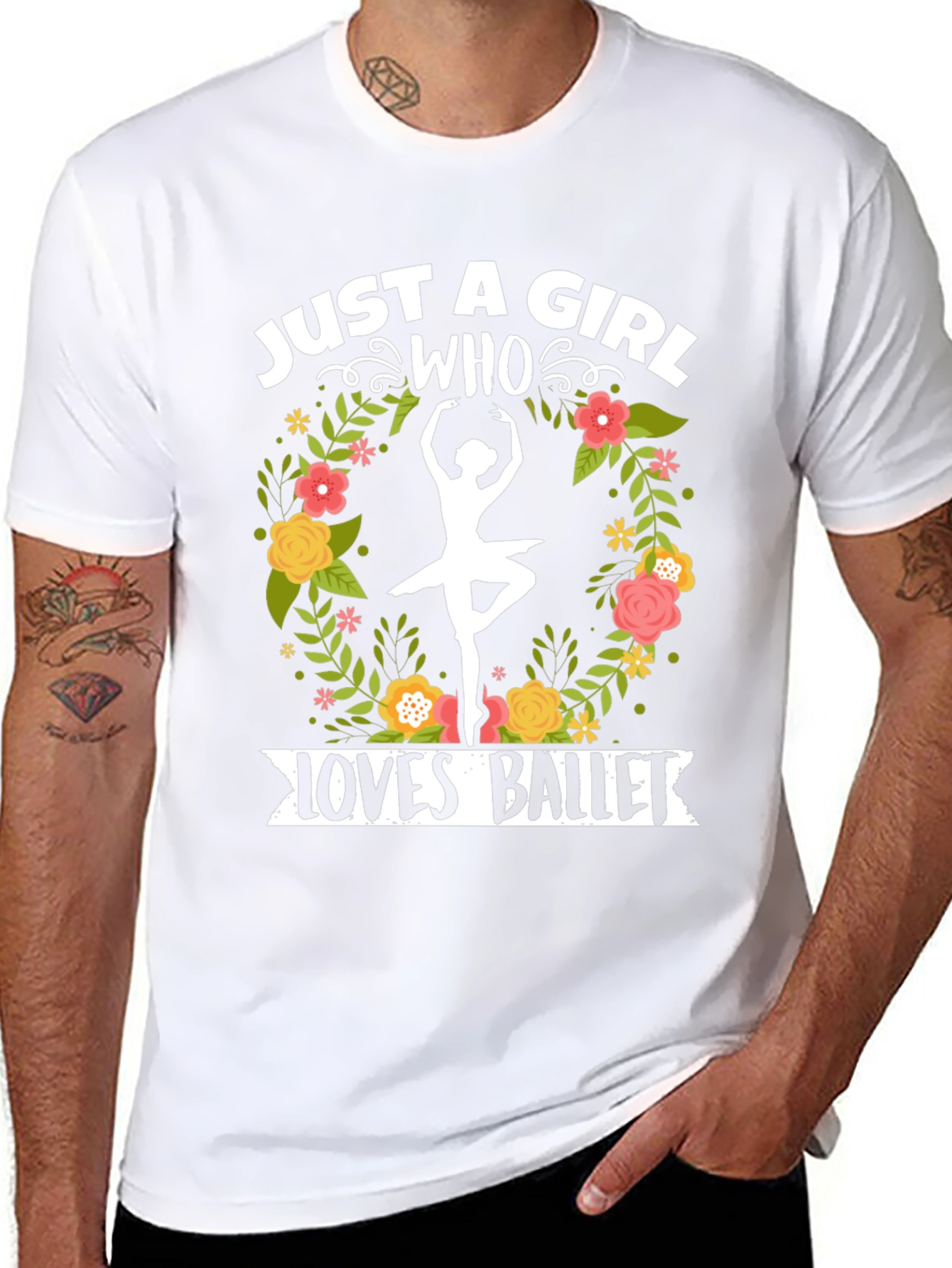 Just A Girl Who Loves Ballet T-Shirt