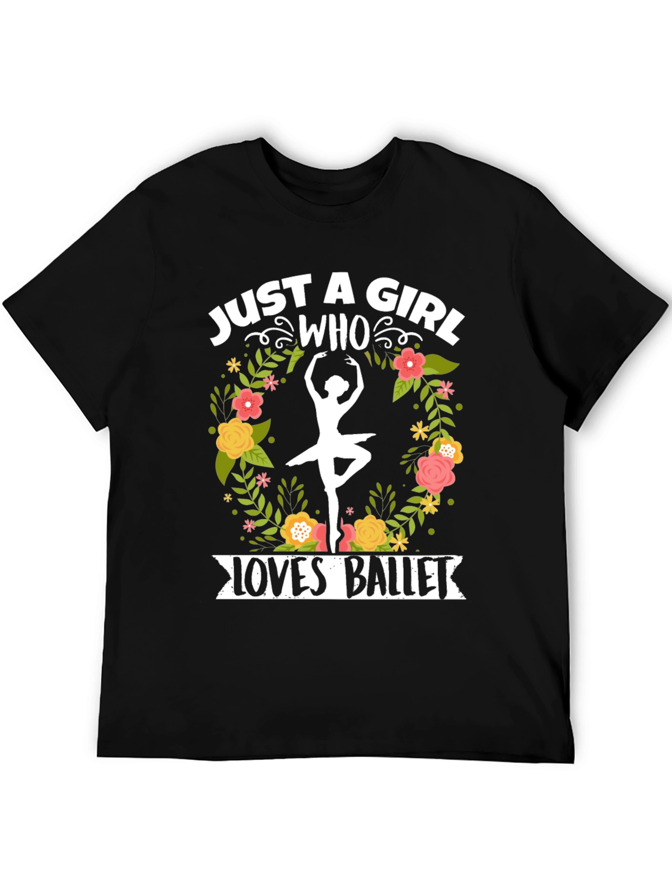 Just A Girl Who Loves Ballet T-Shirt
