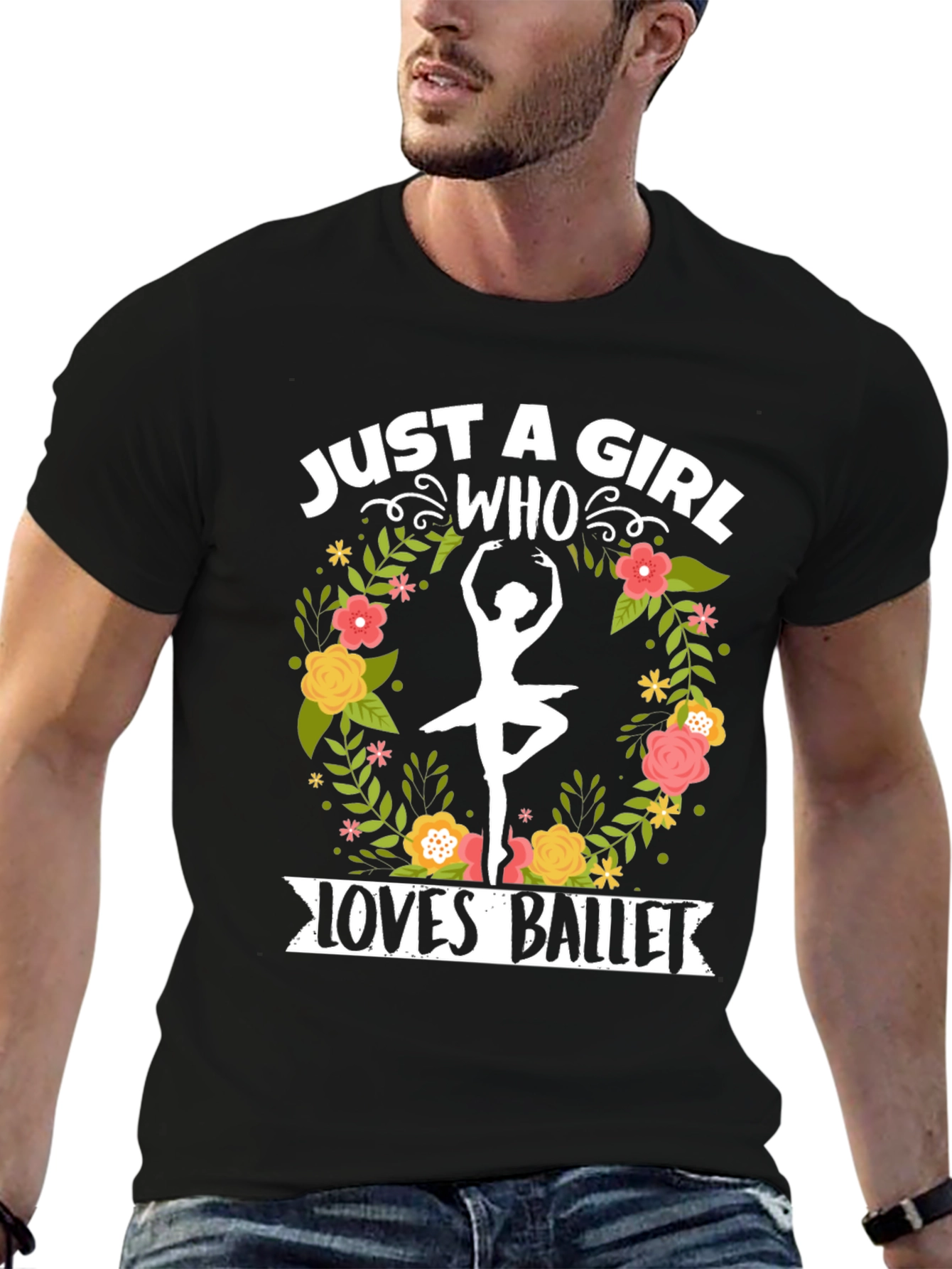 Just A Girl Who Loves Ballet T-Shirt