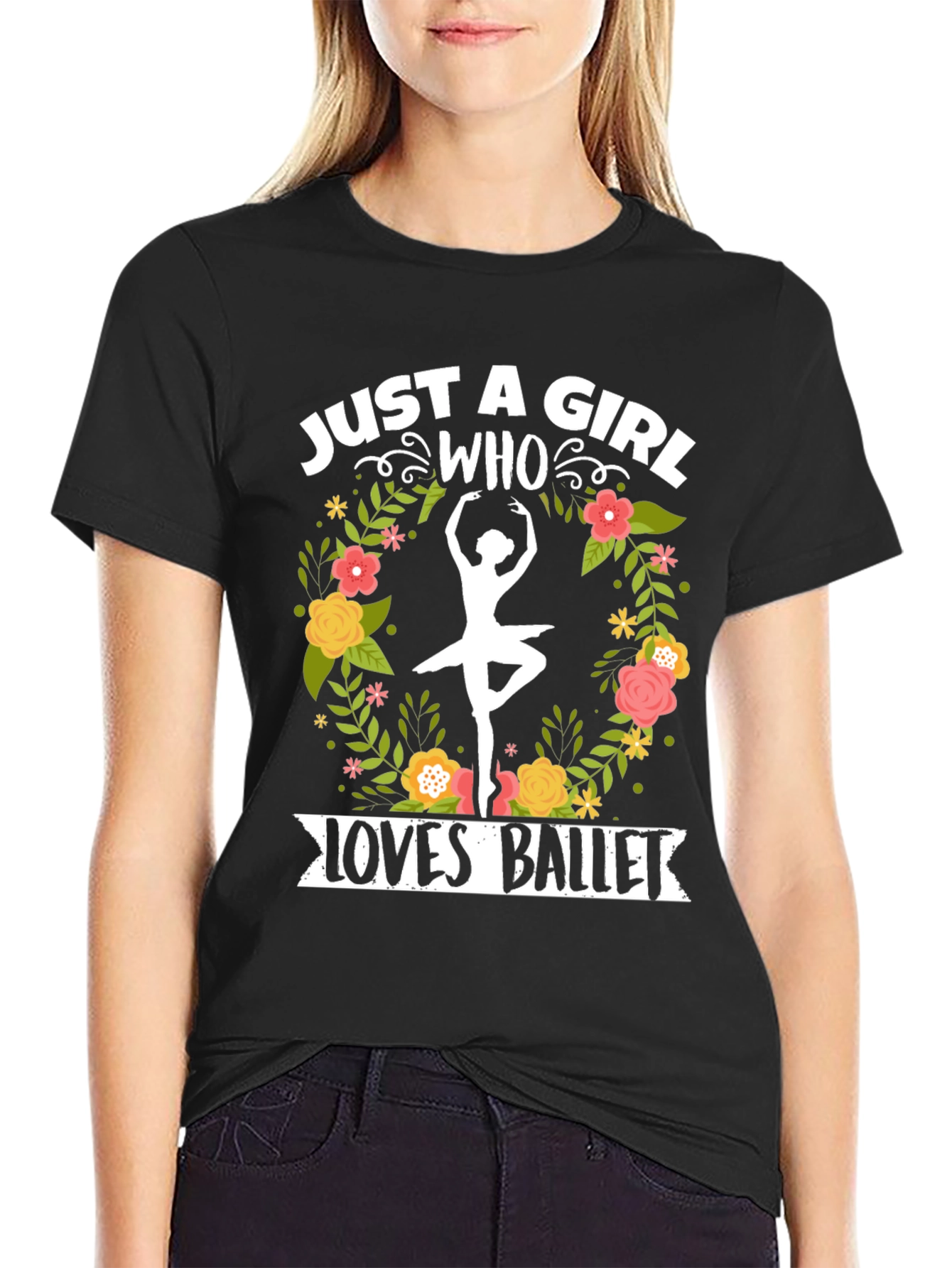 Just A Girl Who Loves Ballet T-Shirt