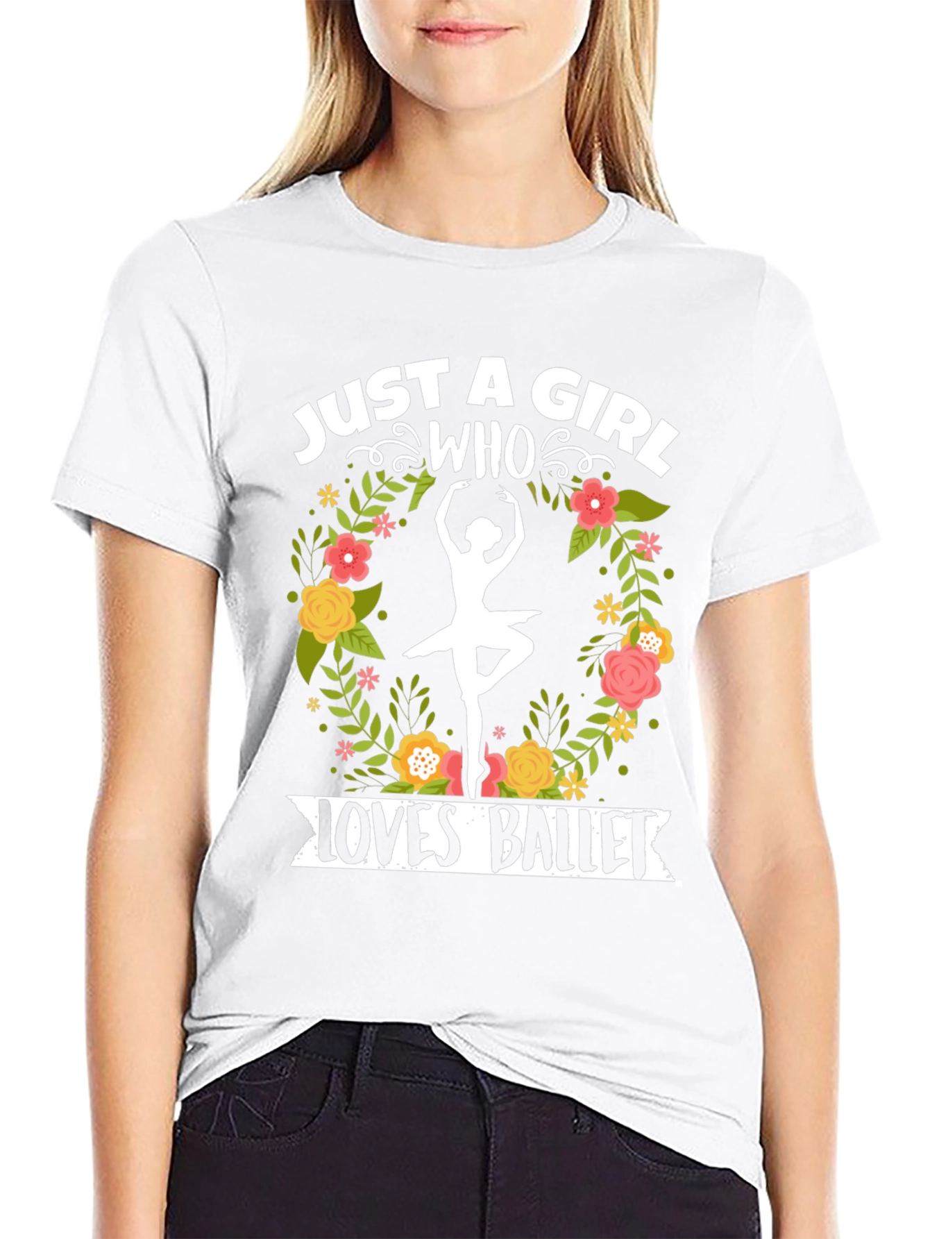 Just A Girl Who Loves Ballet T-Shirt
