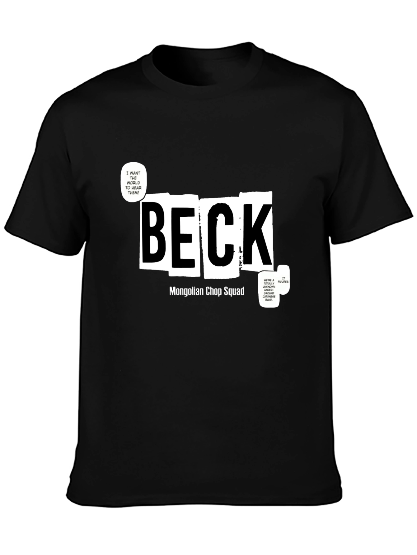 BECK Mongolian Chop Squad Band T-Shirt