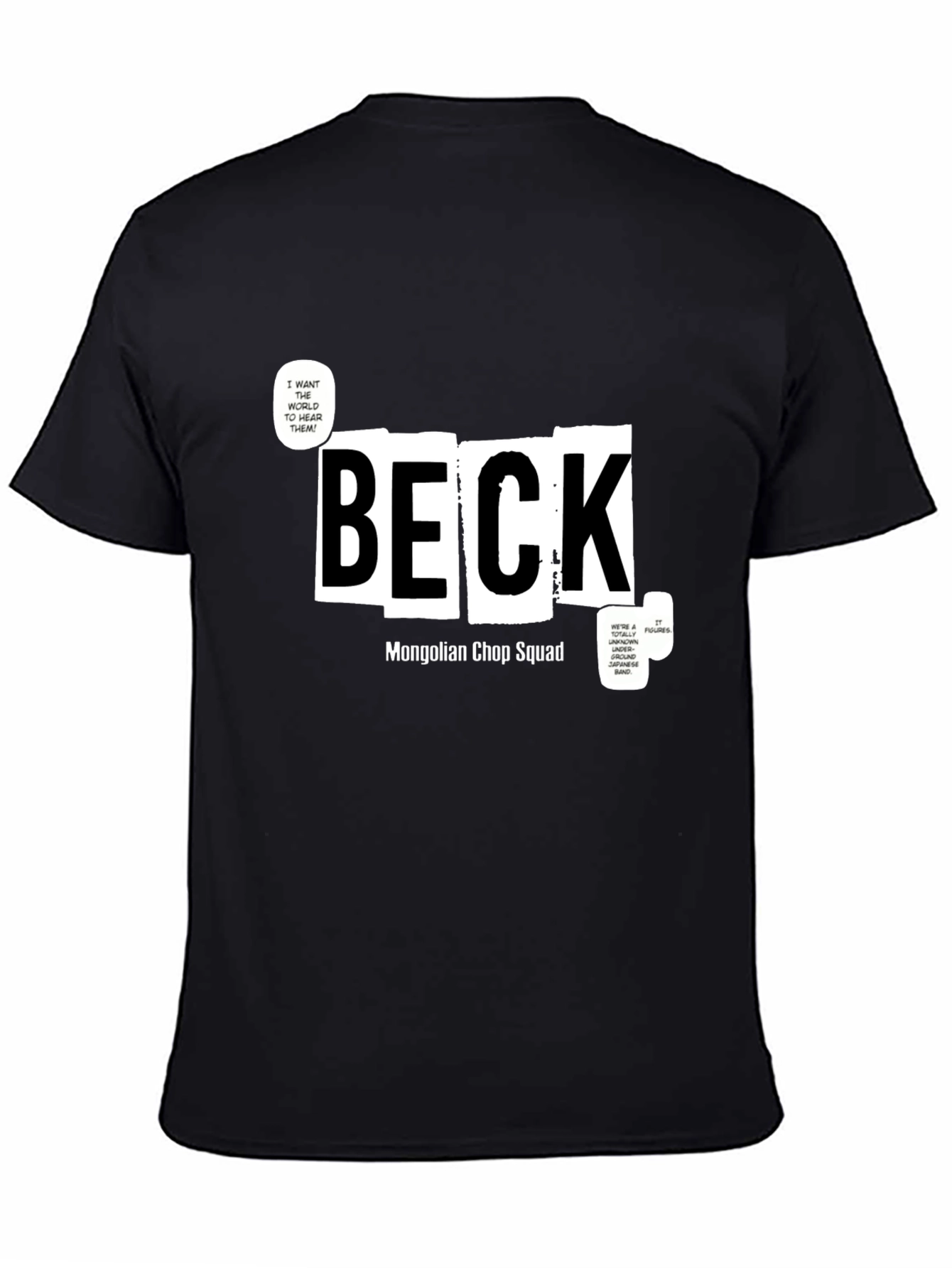 BECK Mongolian Chop Squad Band T-Shirt